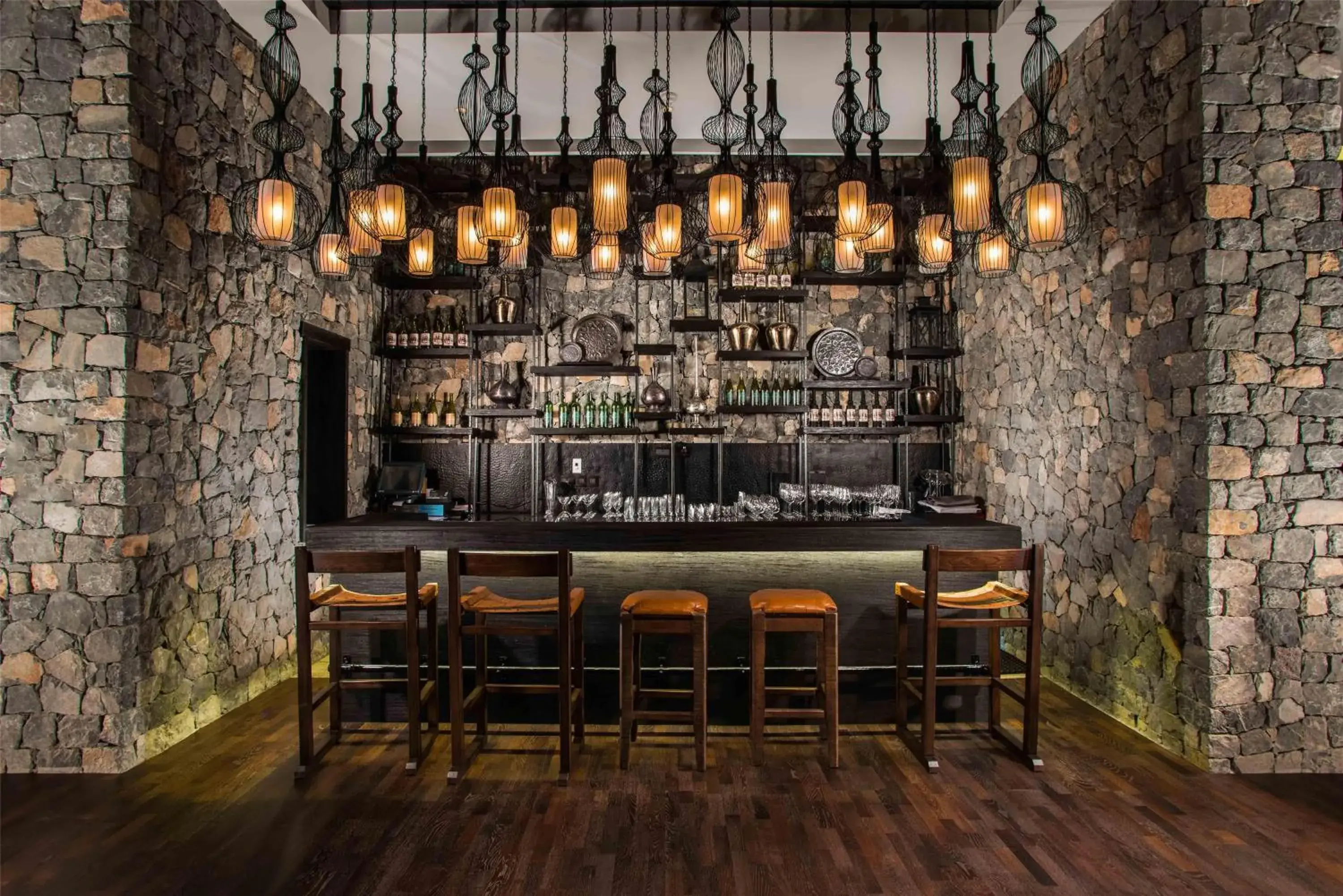 Lounge or bar in Alila Jabal Akhdar Lounge or bar in Alila Jabal Akhdar