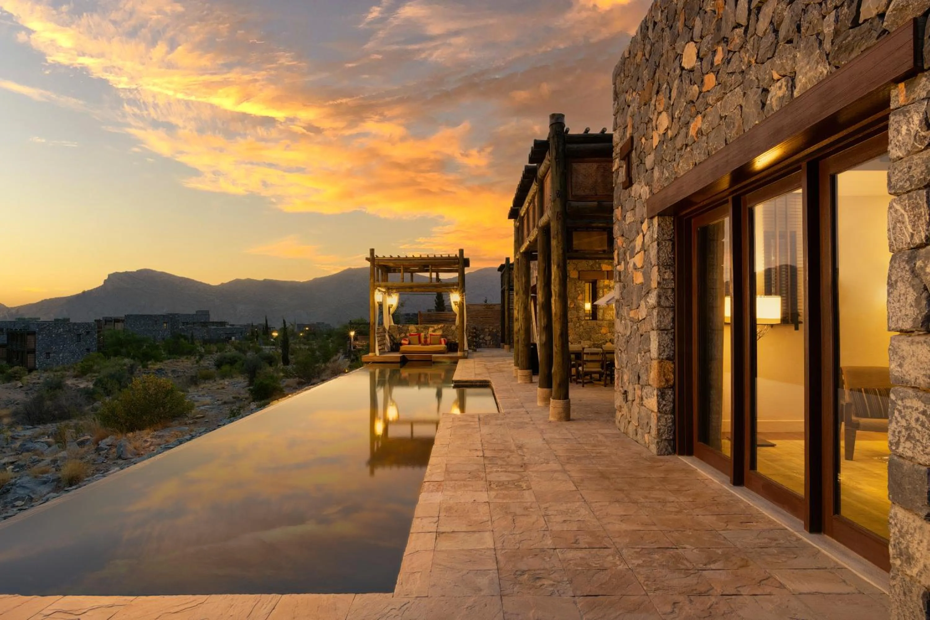 View (from property/room) in Alila Jabal Akhdar