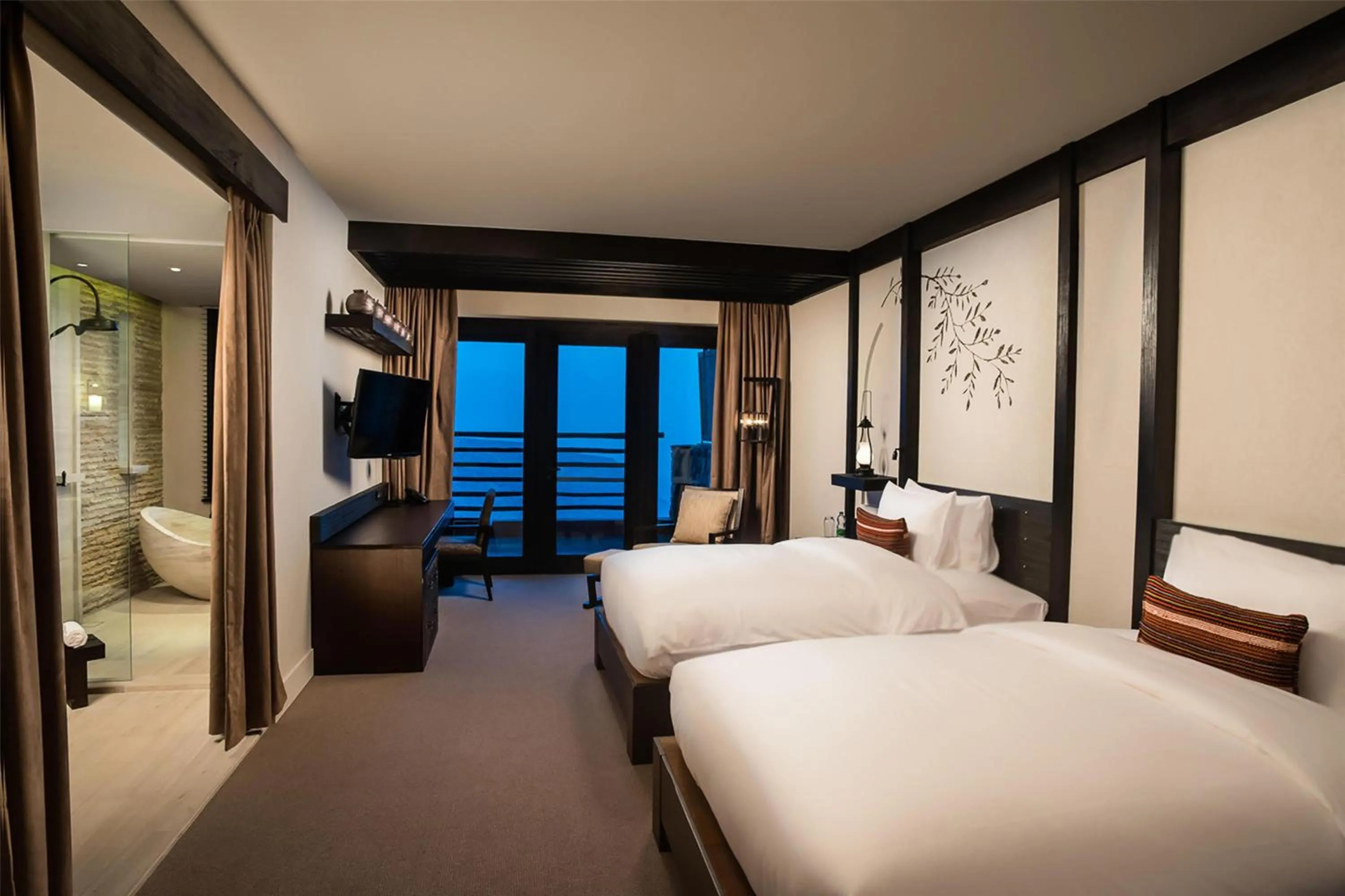 Photo of the whole room, Bed in Alila Jabal Akhdar