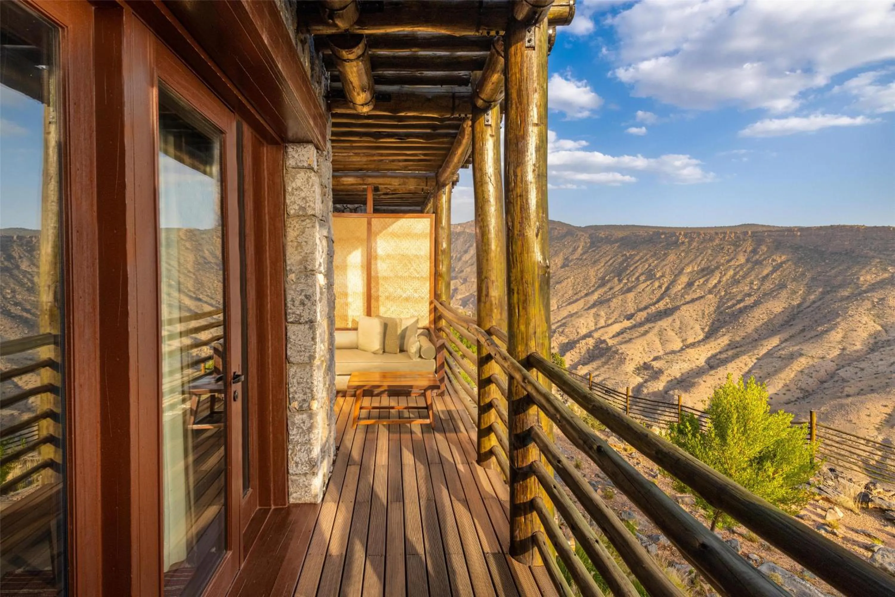 Patio in Alila Jabal Akhdar