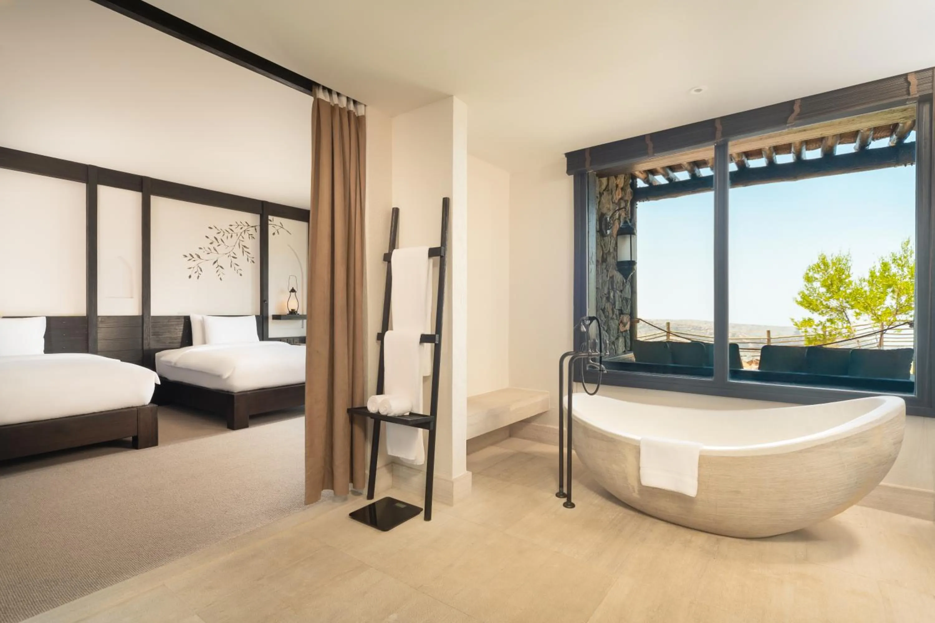 Bed in Alila Jabal Akhdar