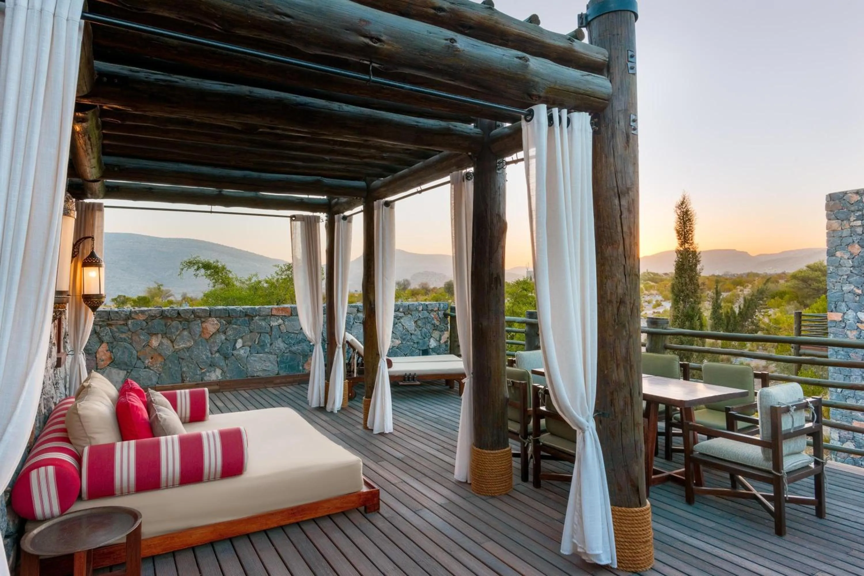 Patio in Alila Jabal Akhdar