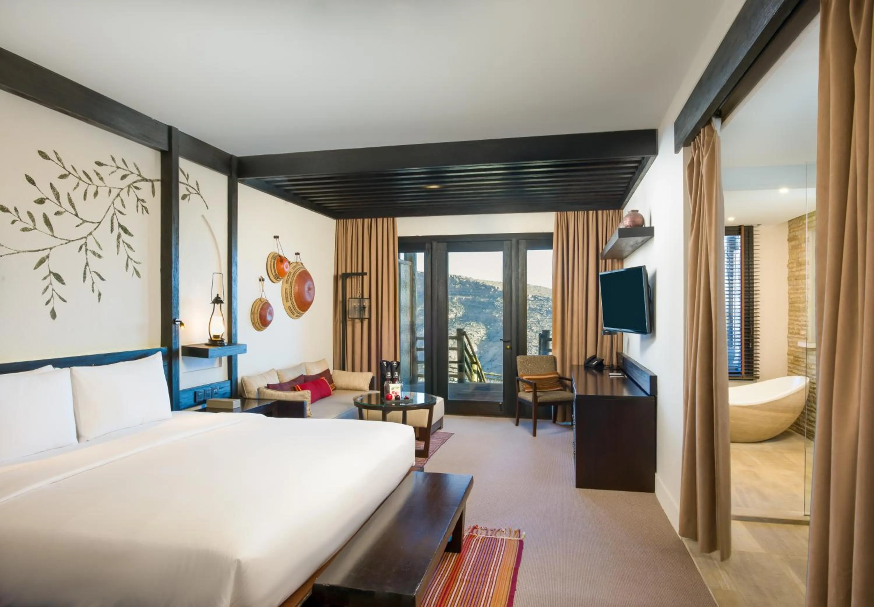 Bed in Alila Jabal Akhdar