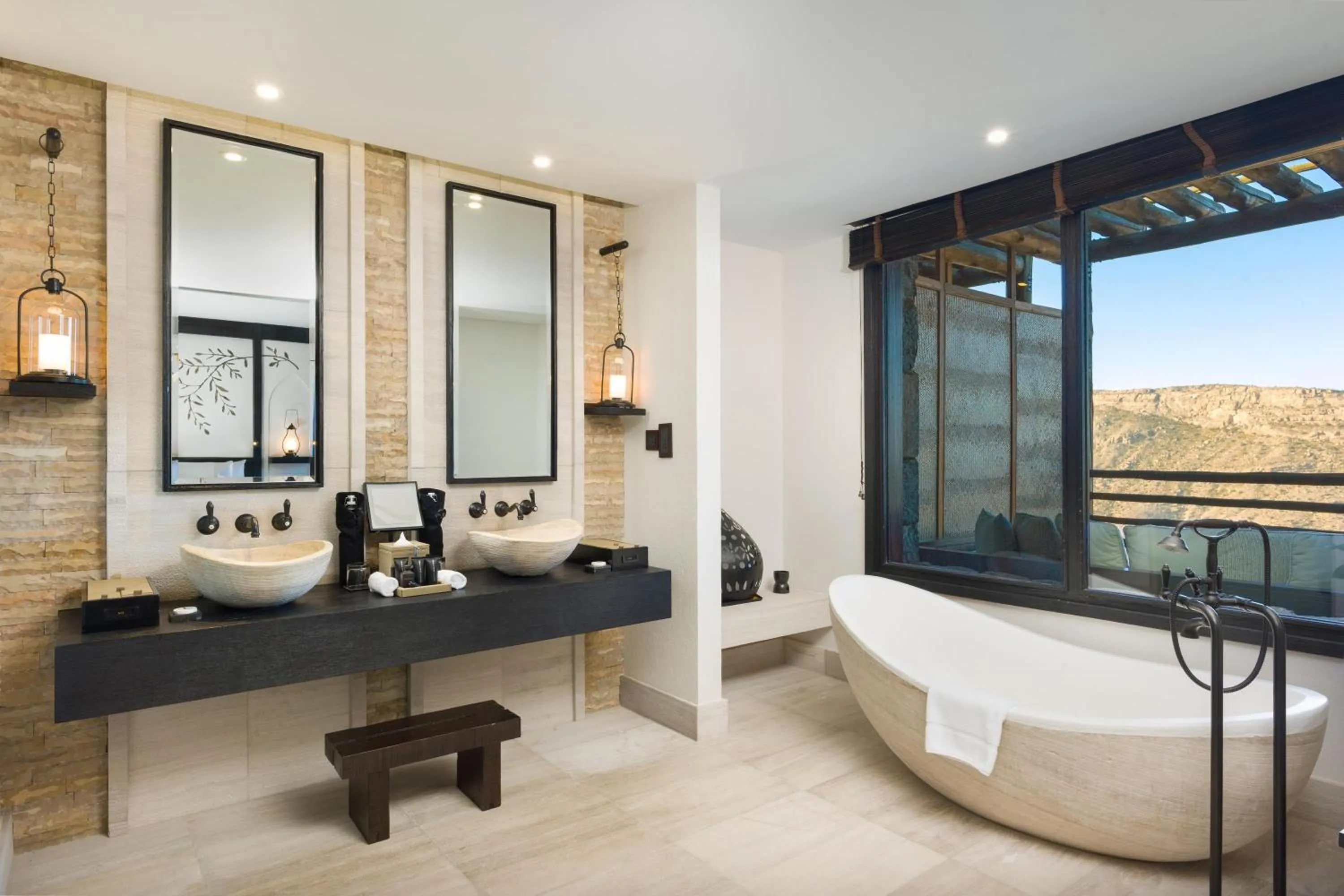 Bathroom in Alila Jabal Akhdar