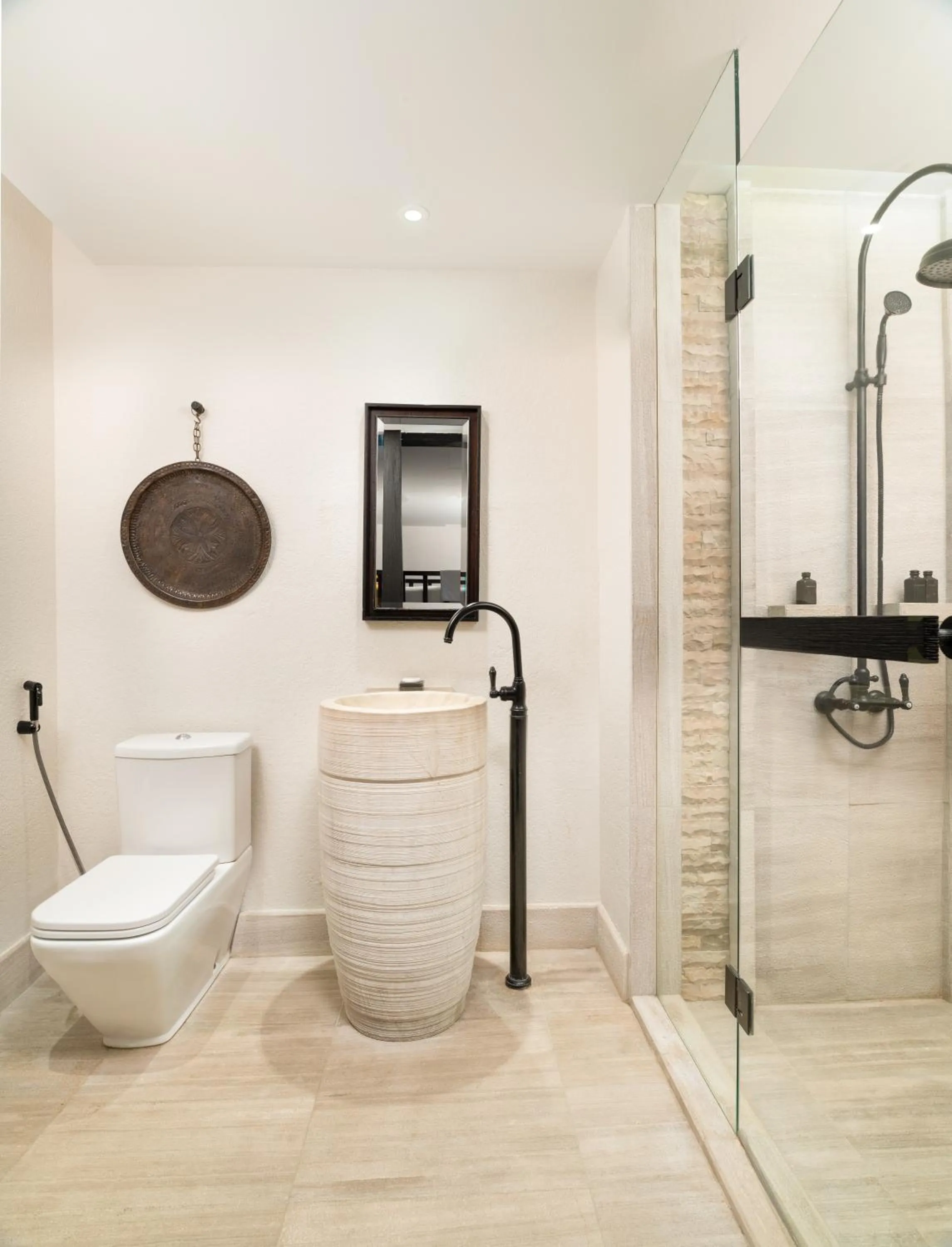 Shower in Alila Jabal Akhdar