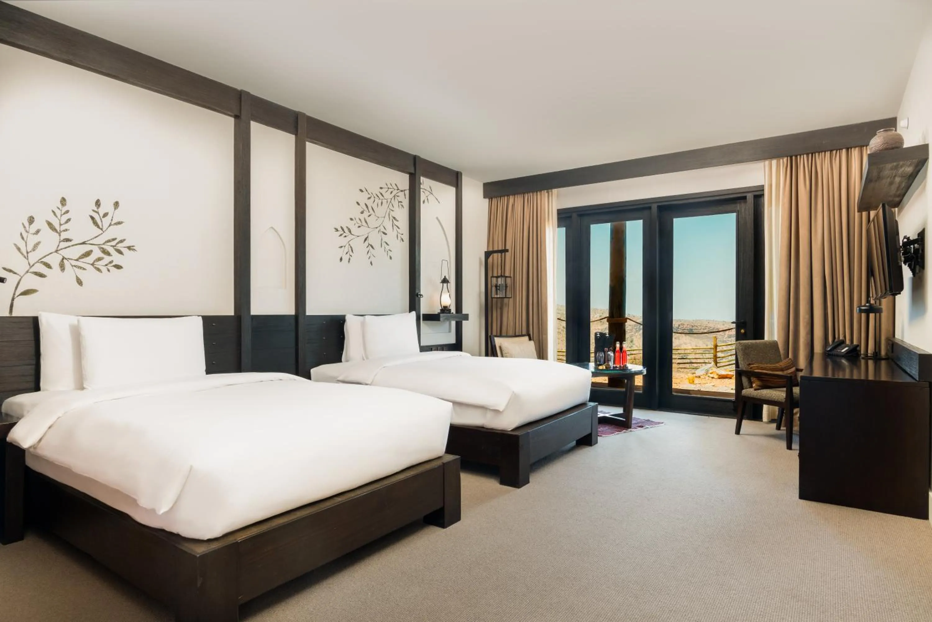 Bed in Alila Jabal Akhdar