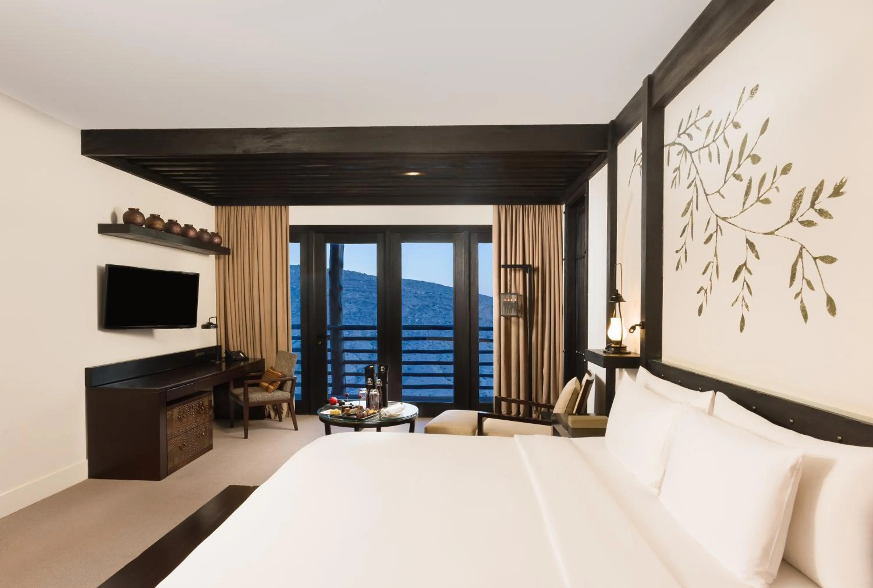 Bed in Alila Jabal Akhdar