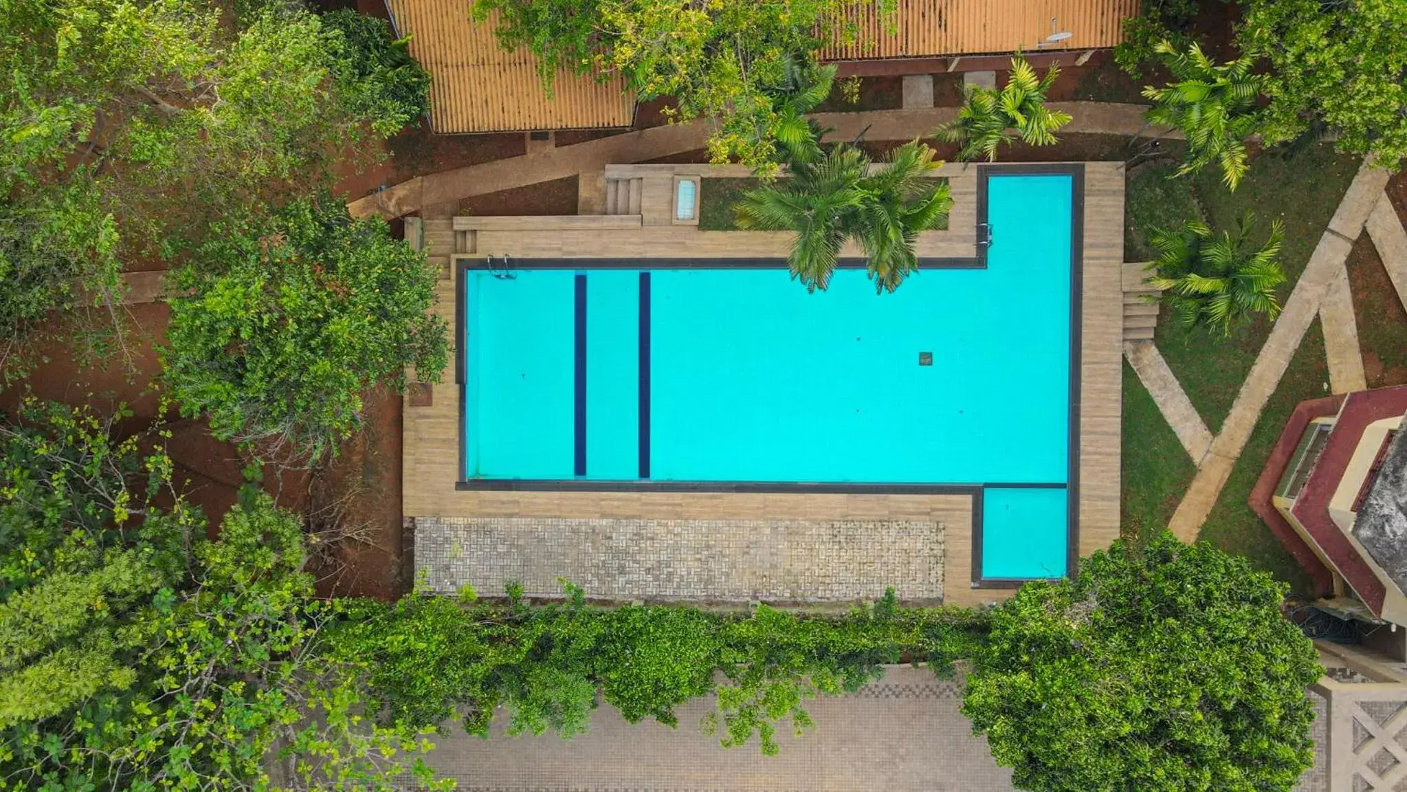 Swimming pool in Lavendish Country Resort Swimming pool in Lavendish Country Resort