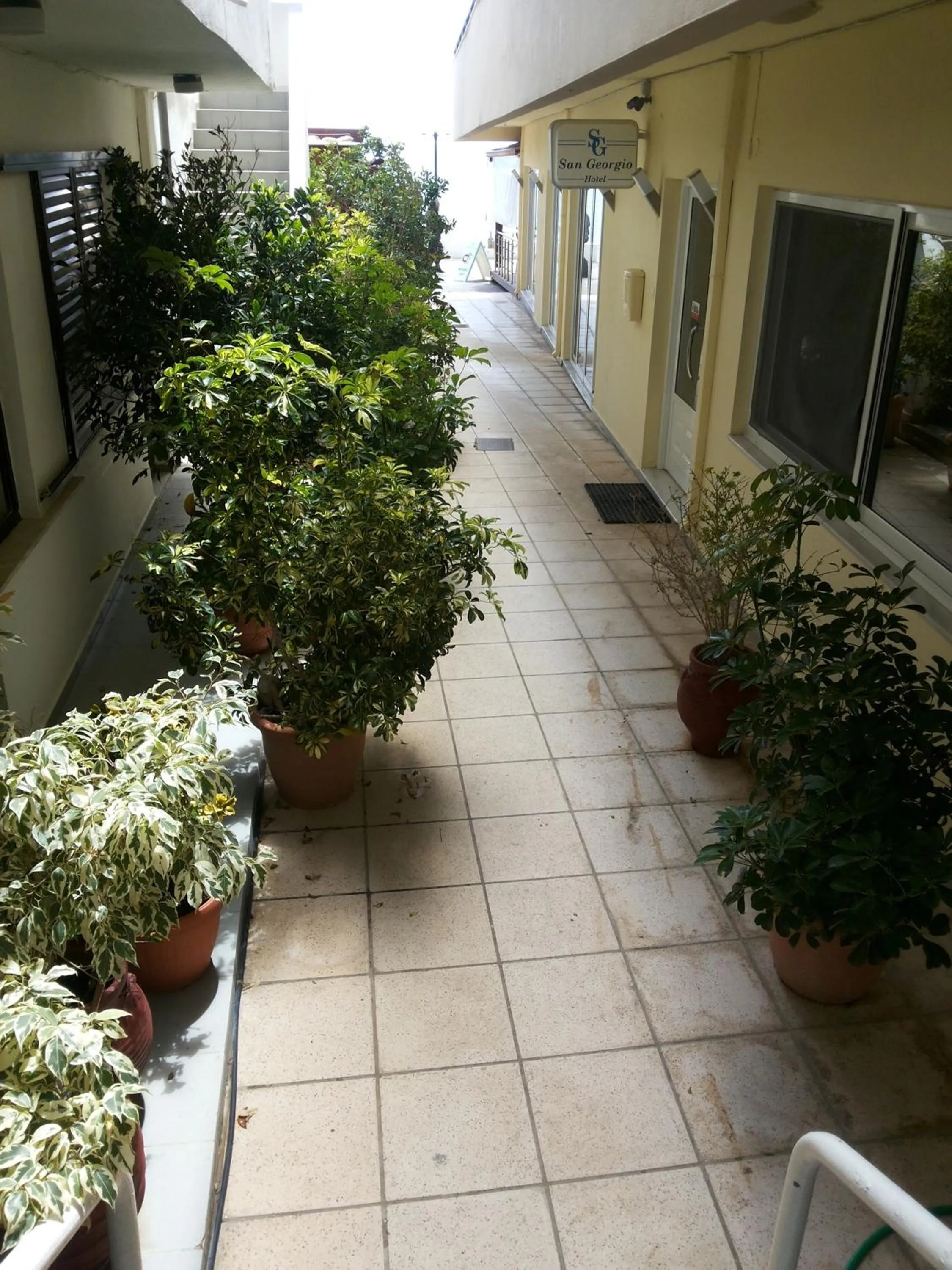 Facade/entrance in San Georgio Hotel