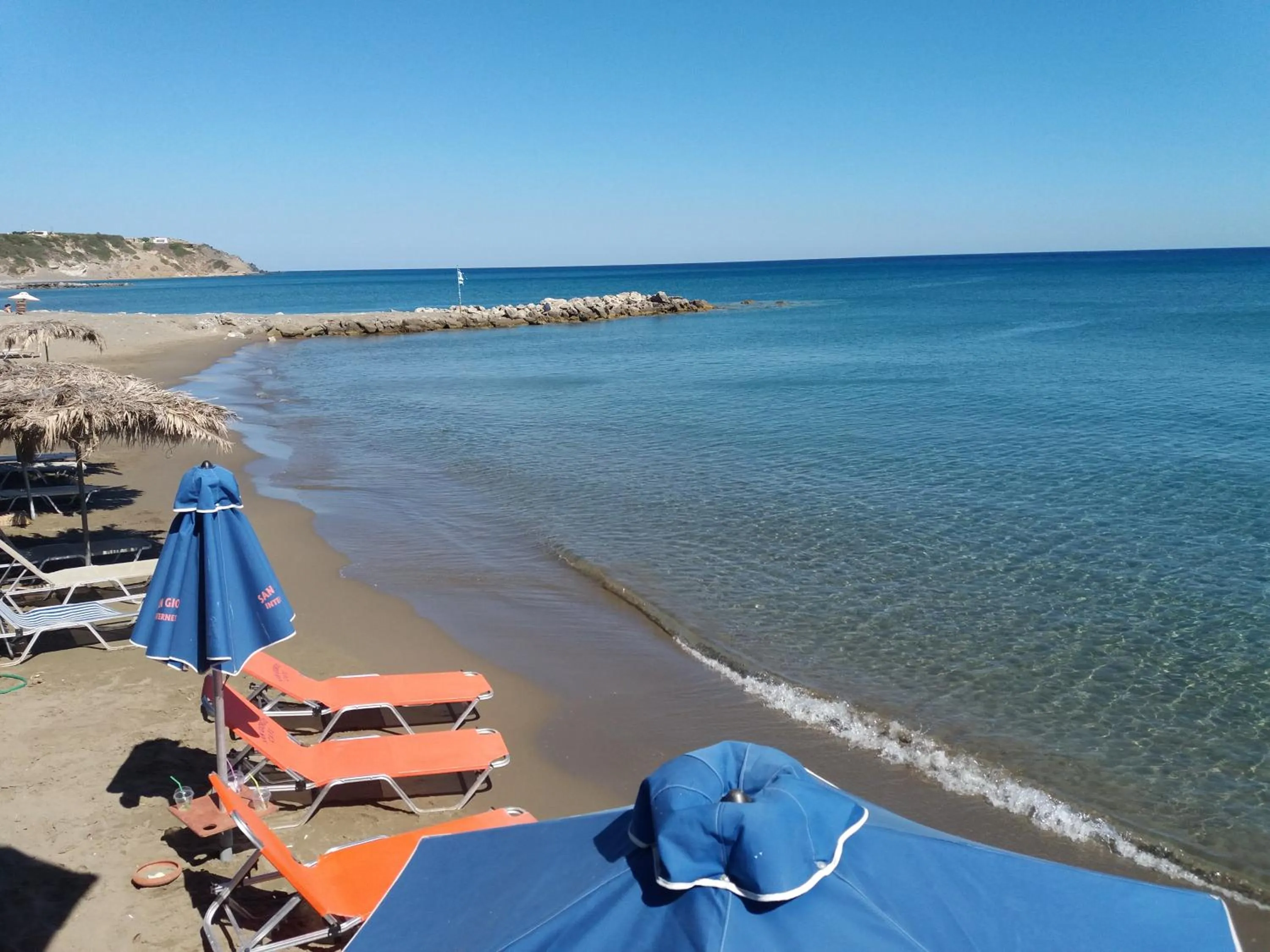 Beach in San Georgio Hotel