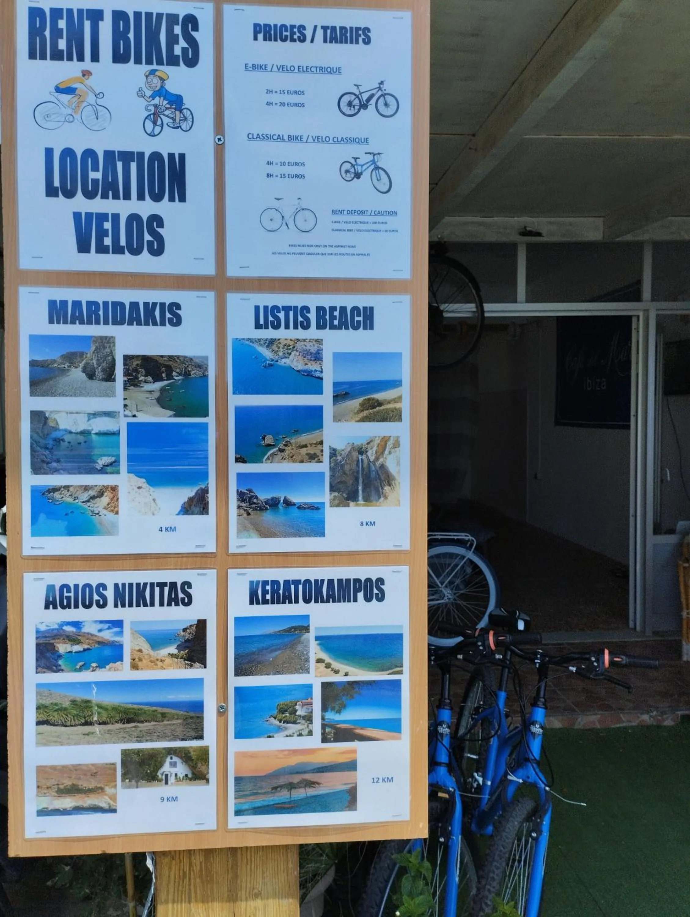 Cycling in San Georgio Hotel