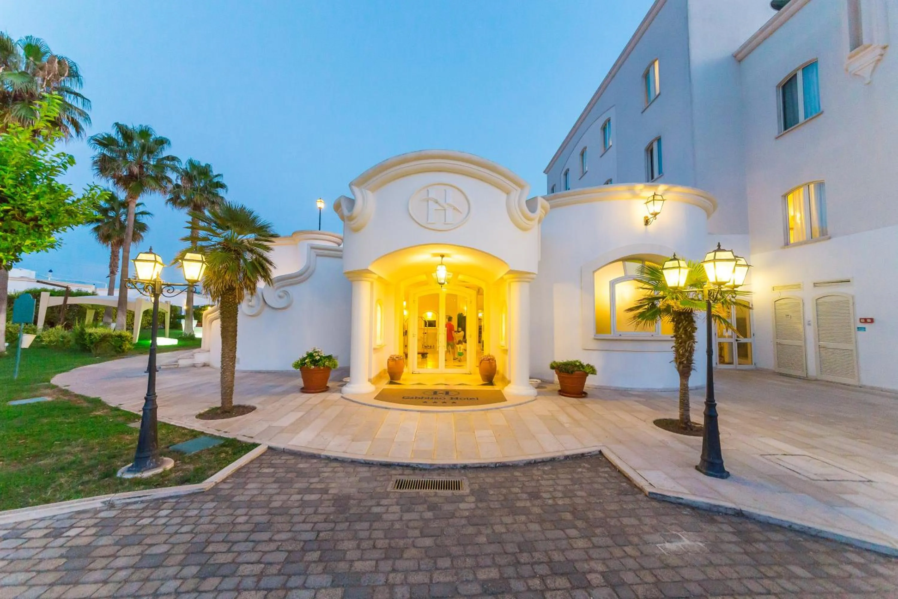 Garden in Nicolaus Prime Il Gabbiano Hotel