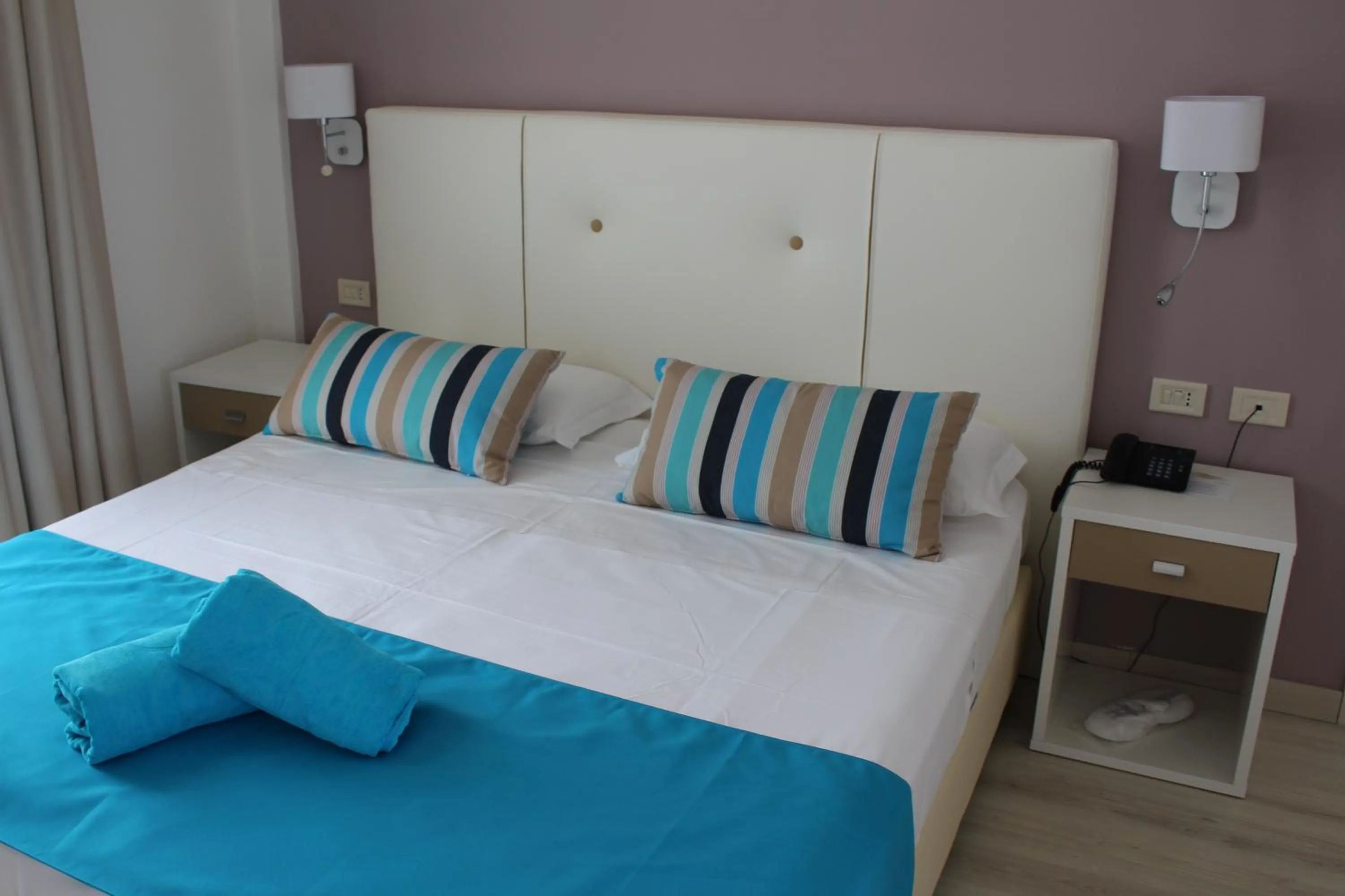 Bedroom, Bed in Nicolaus Prime Il Gabbiano Hotel