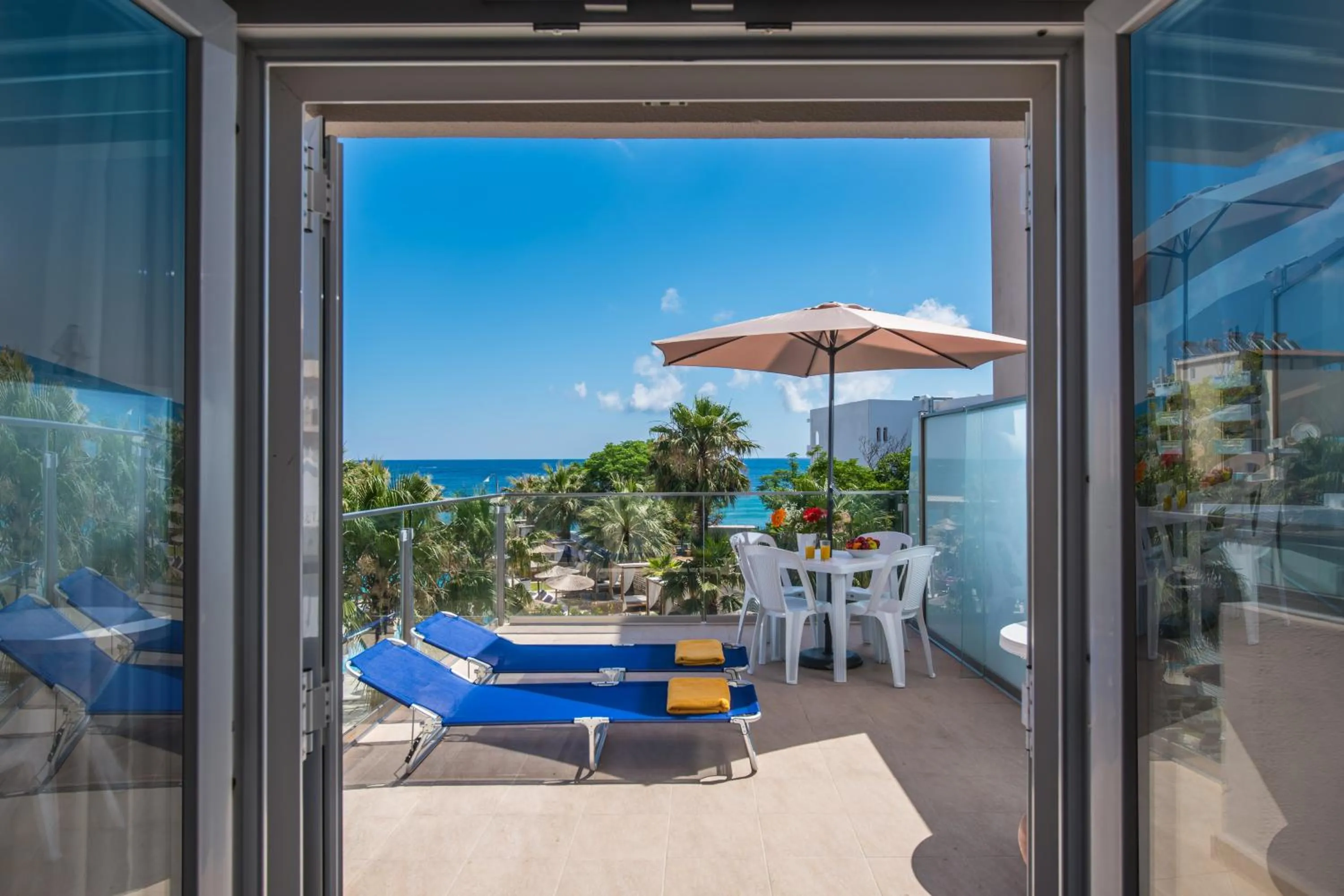 Balcony/Terrace in Dorian Boutique Hotel-Apartments