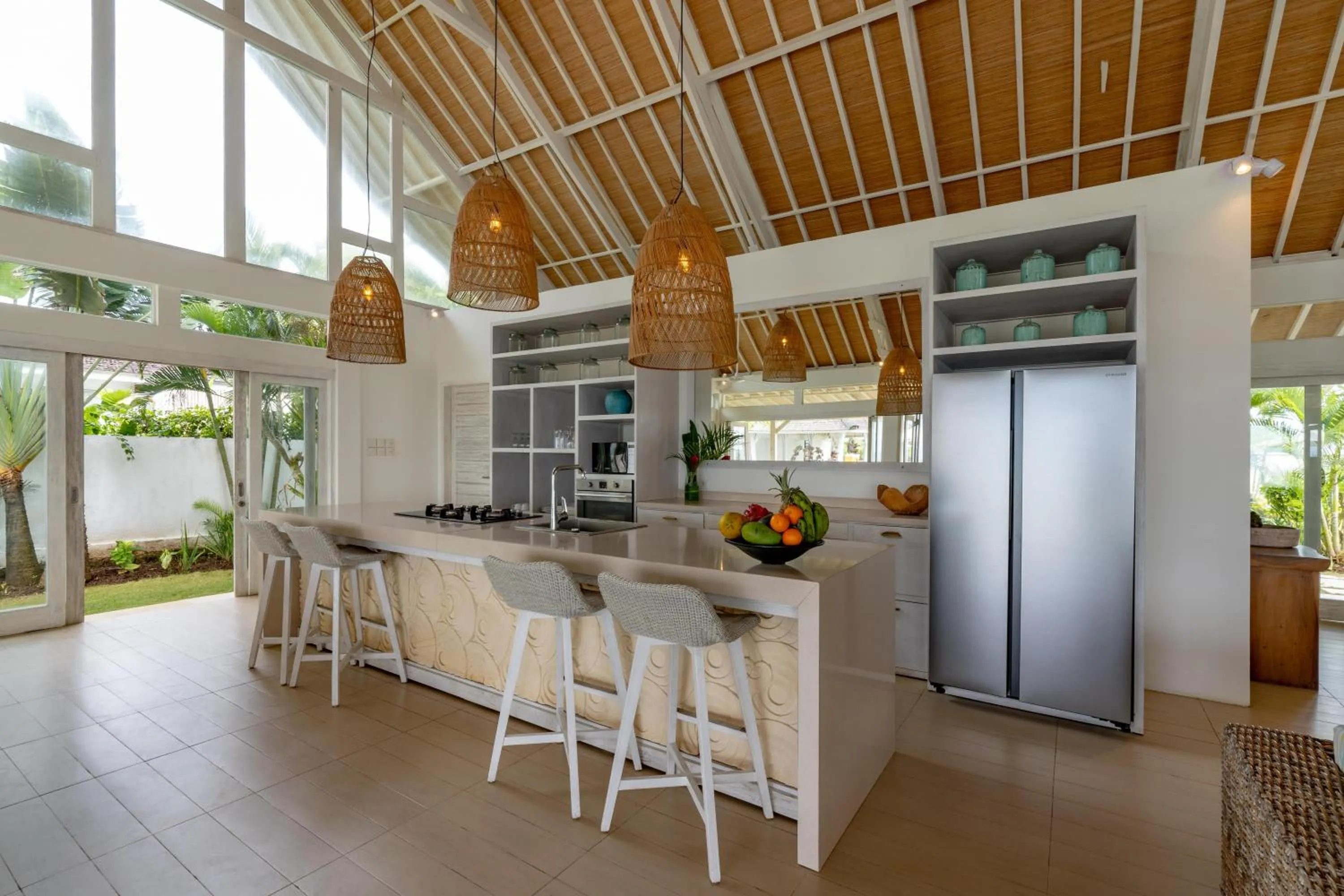 Kitchen or kitchenette in Casa del Mar