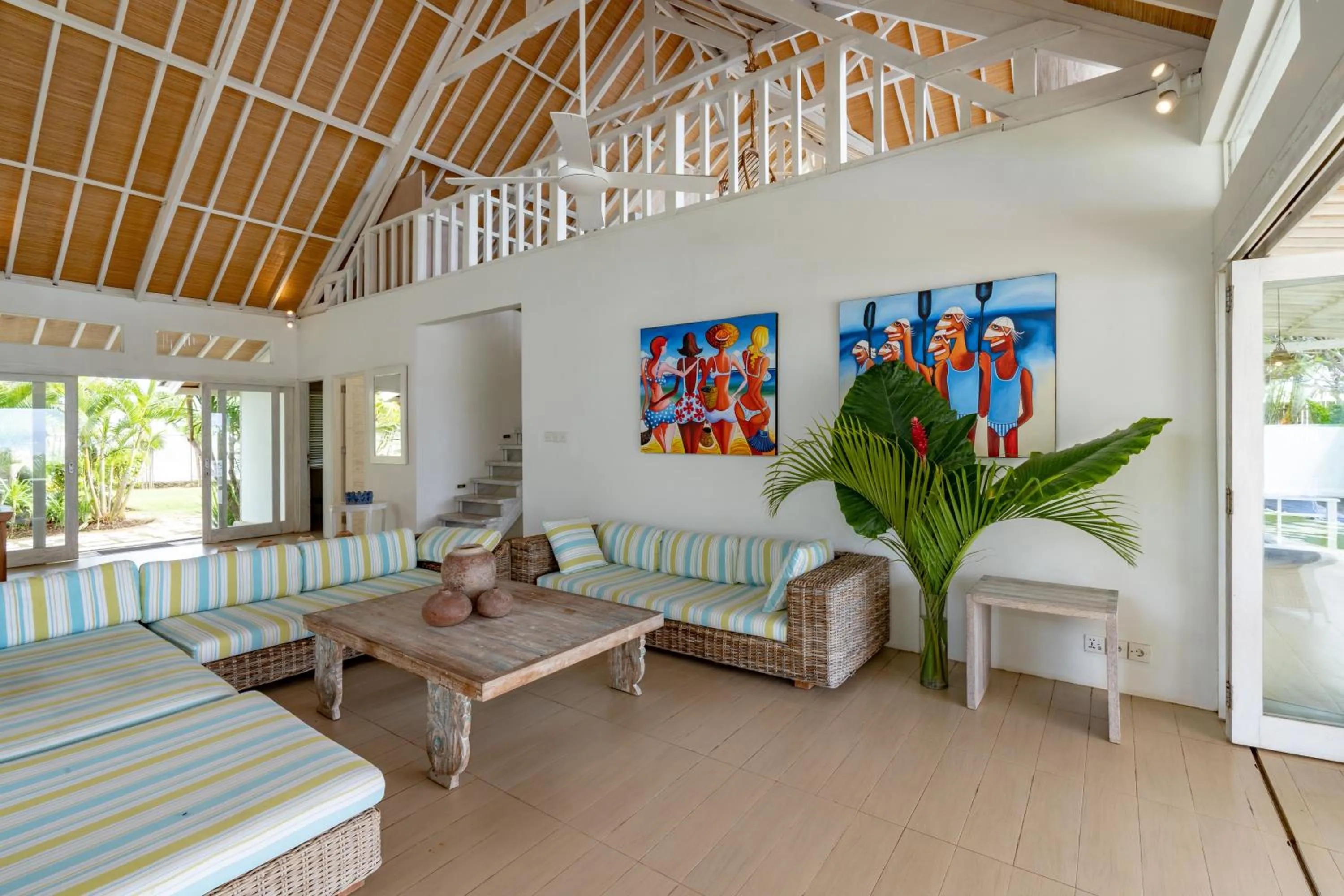 Living room in Casa del Mar
