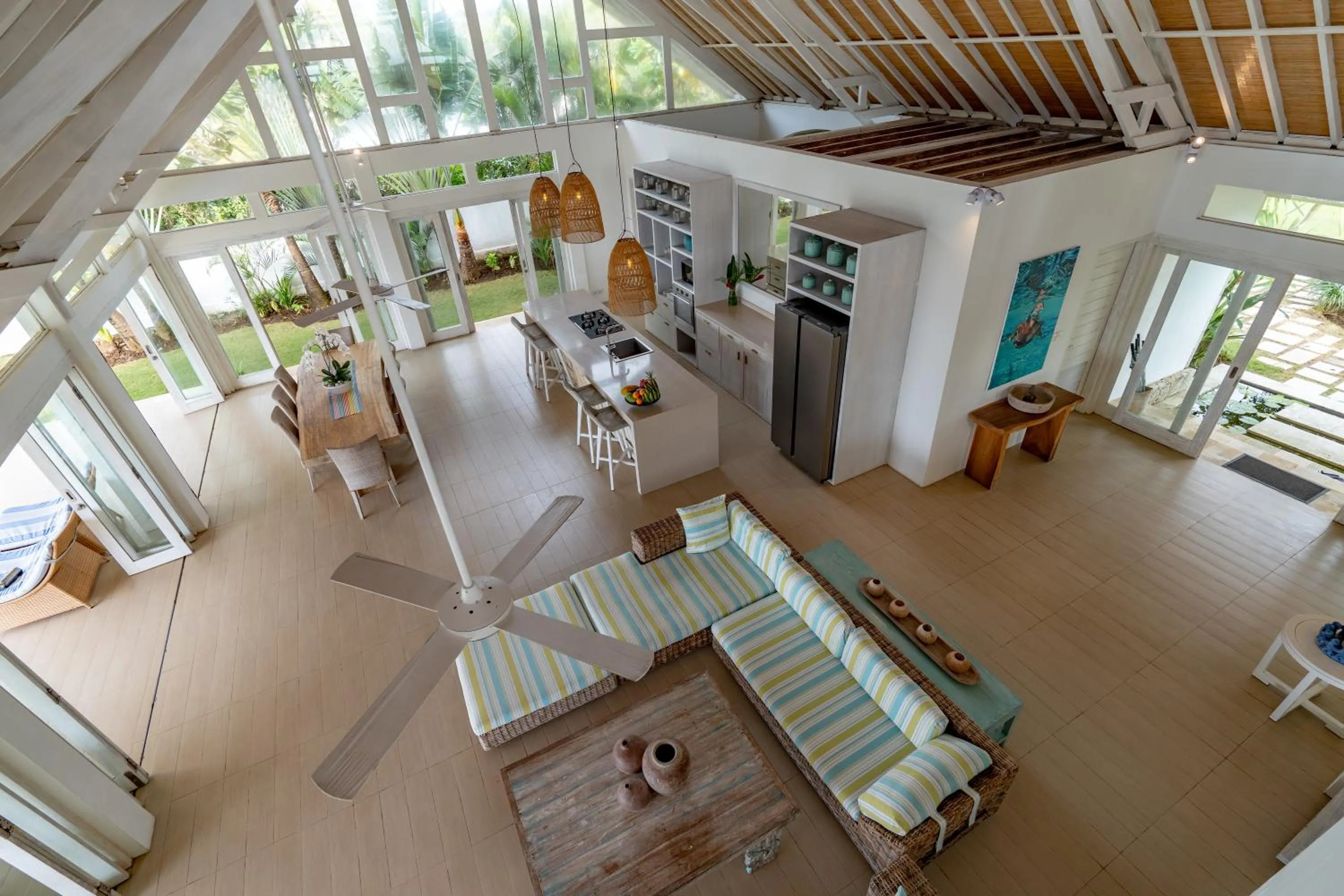 Living room in Casa del Mar