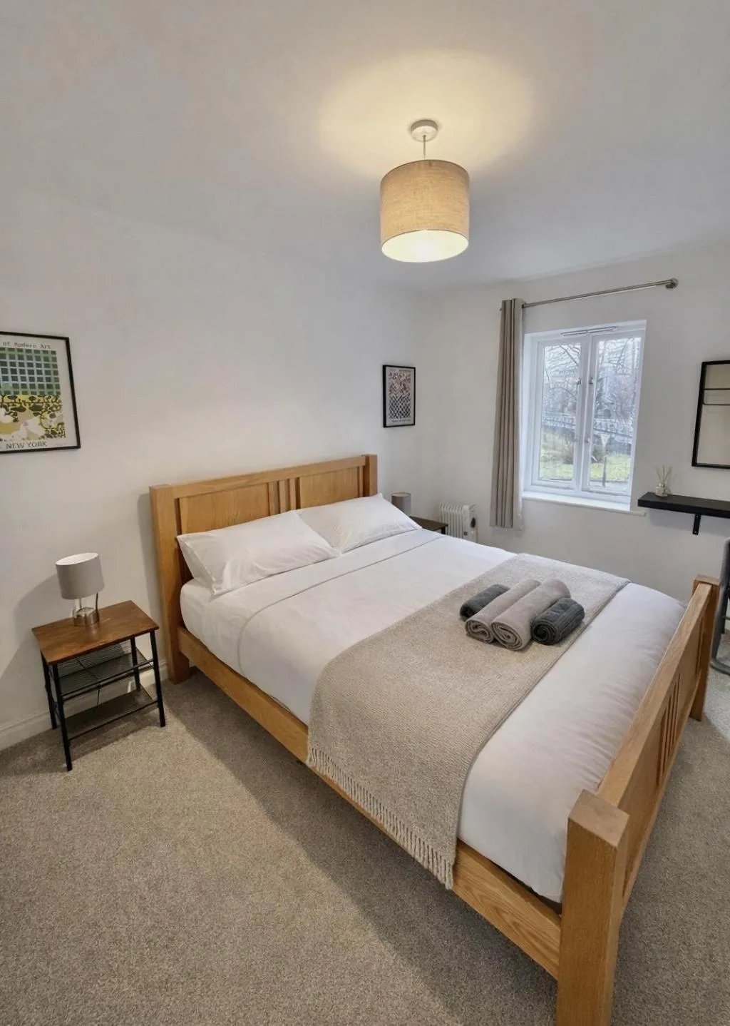 Bedroom, Bed in City Centre Private Parking