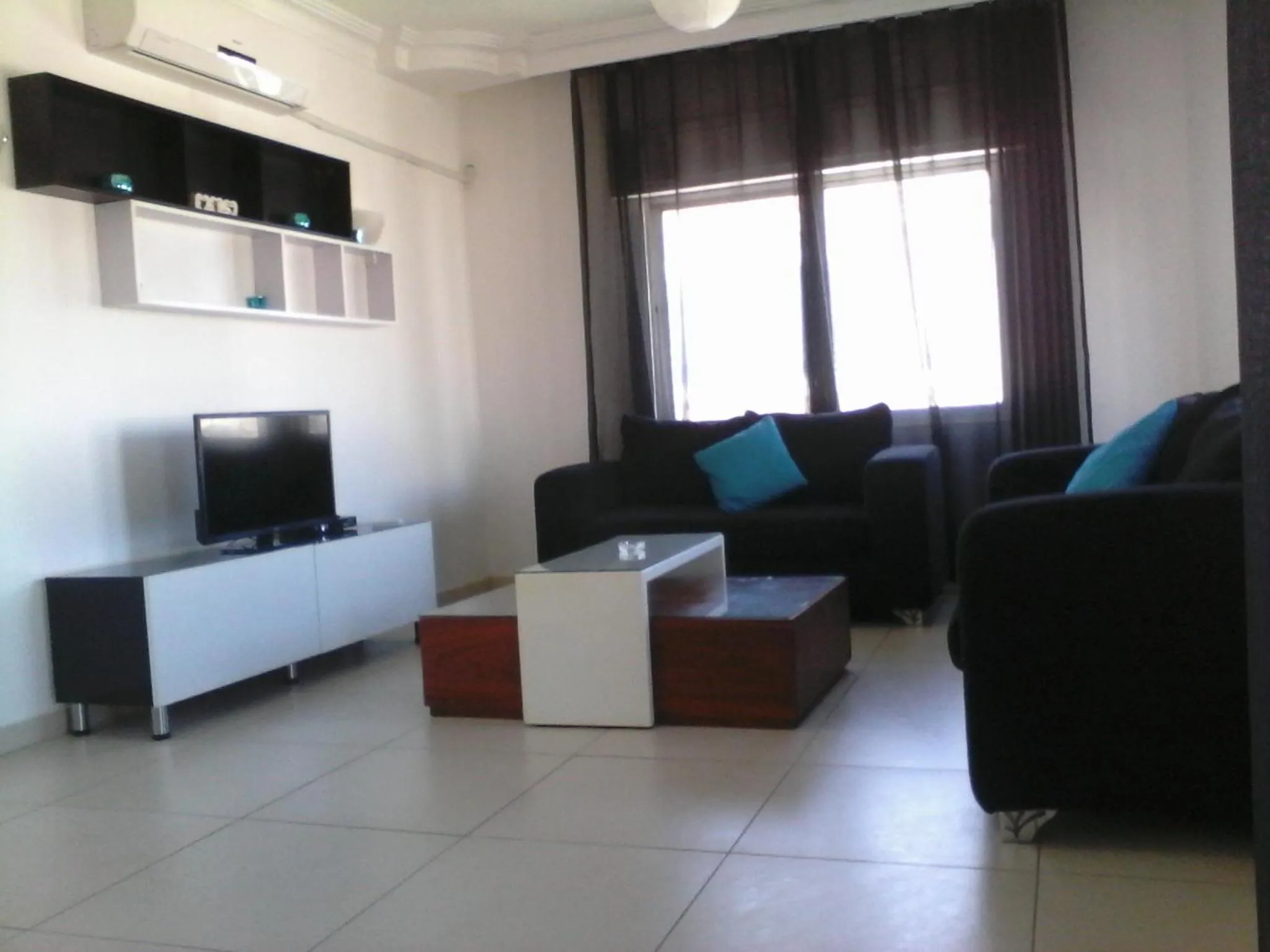 Seating area in The Place Apartments