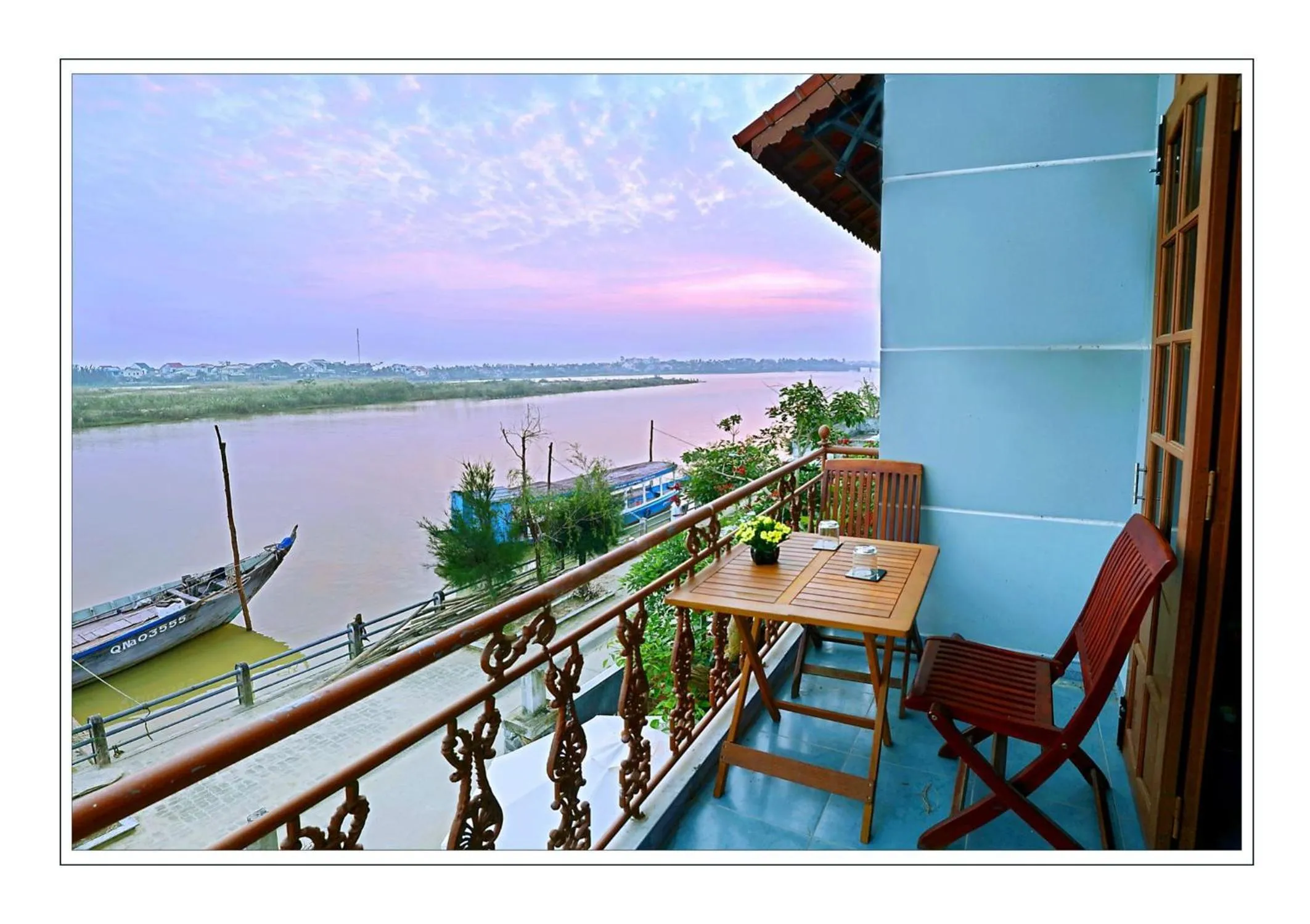 River view in Hai Dang Homestay