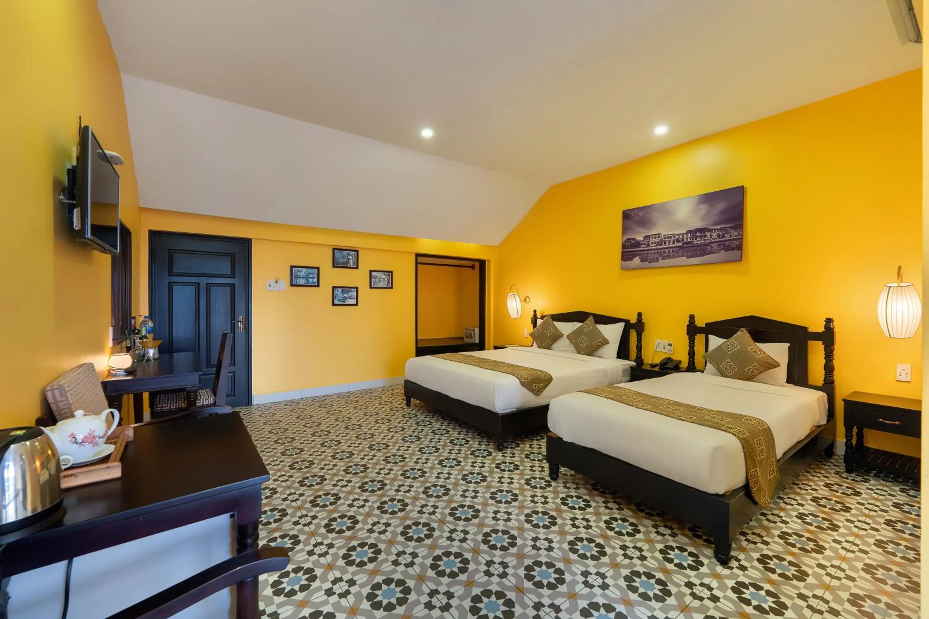 Photo of the whole room, Bed in Golden Bell Homestay