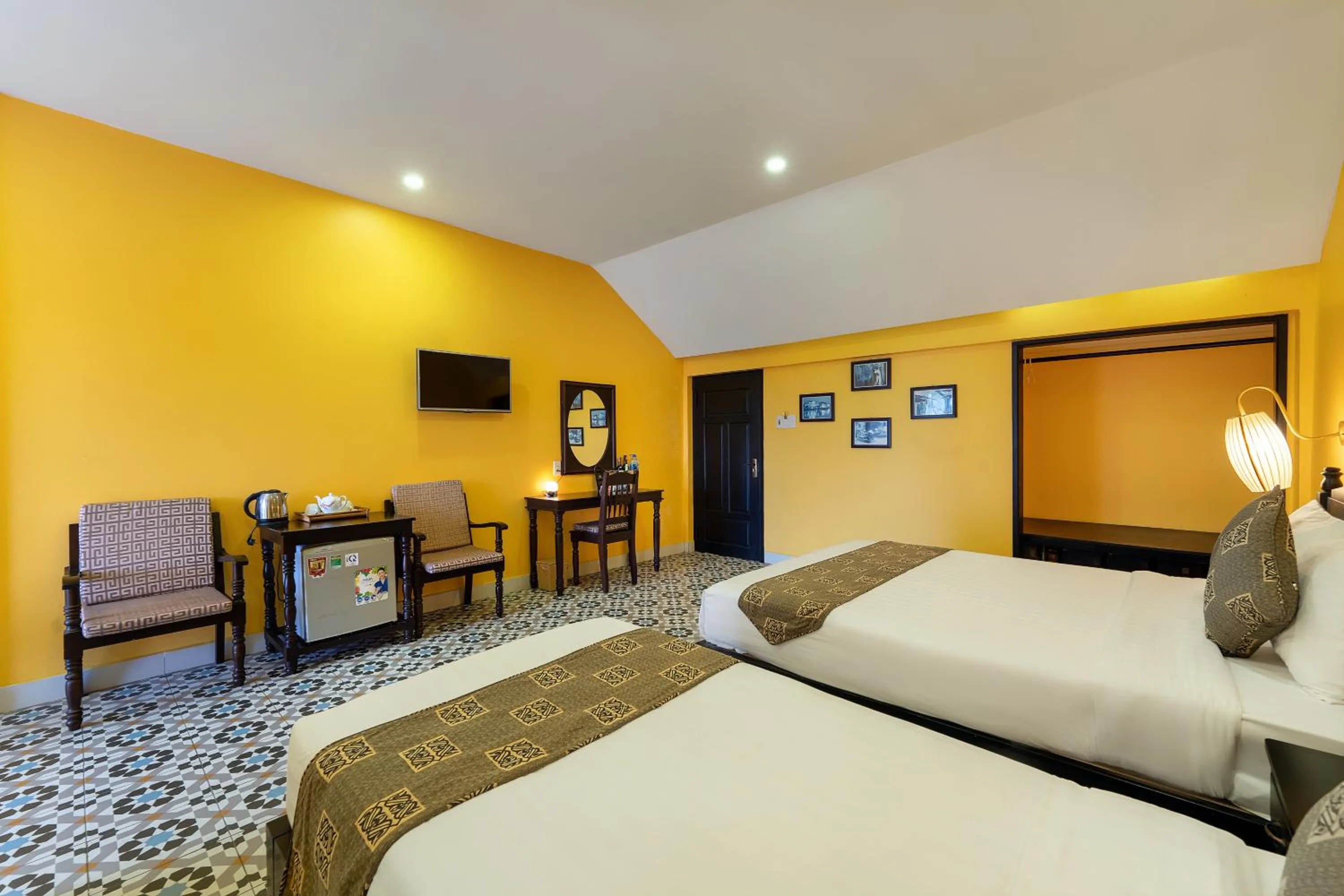 Bed in Golden Bell Homestay