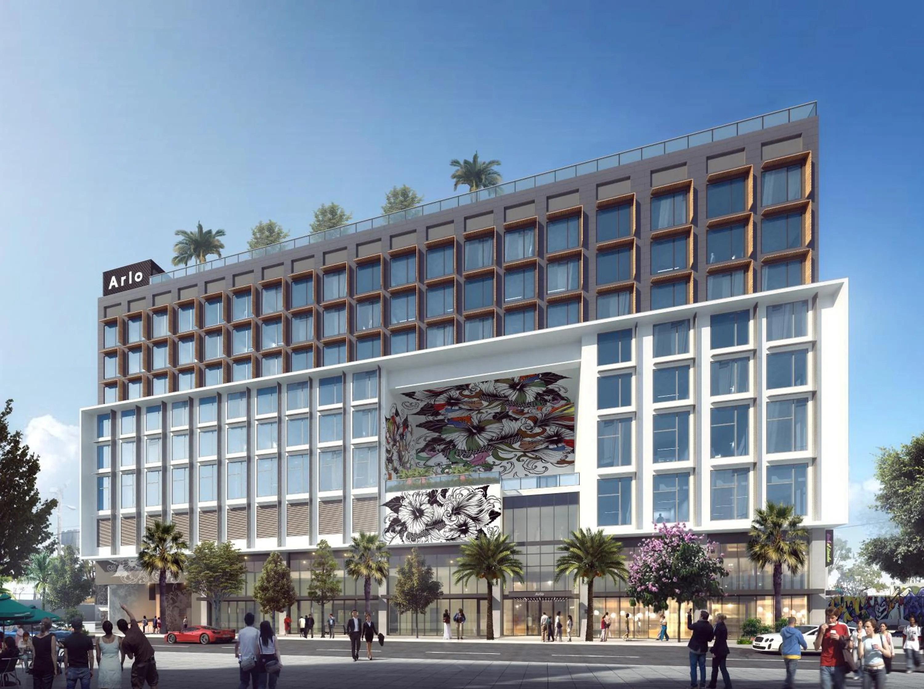 Property building in Arlo Wynwood Miami