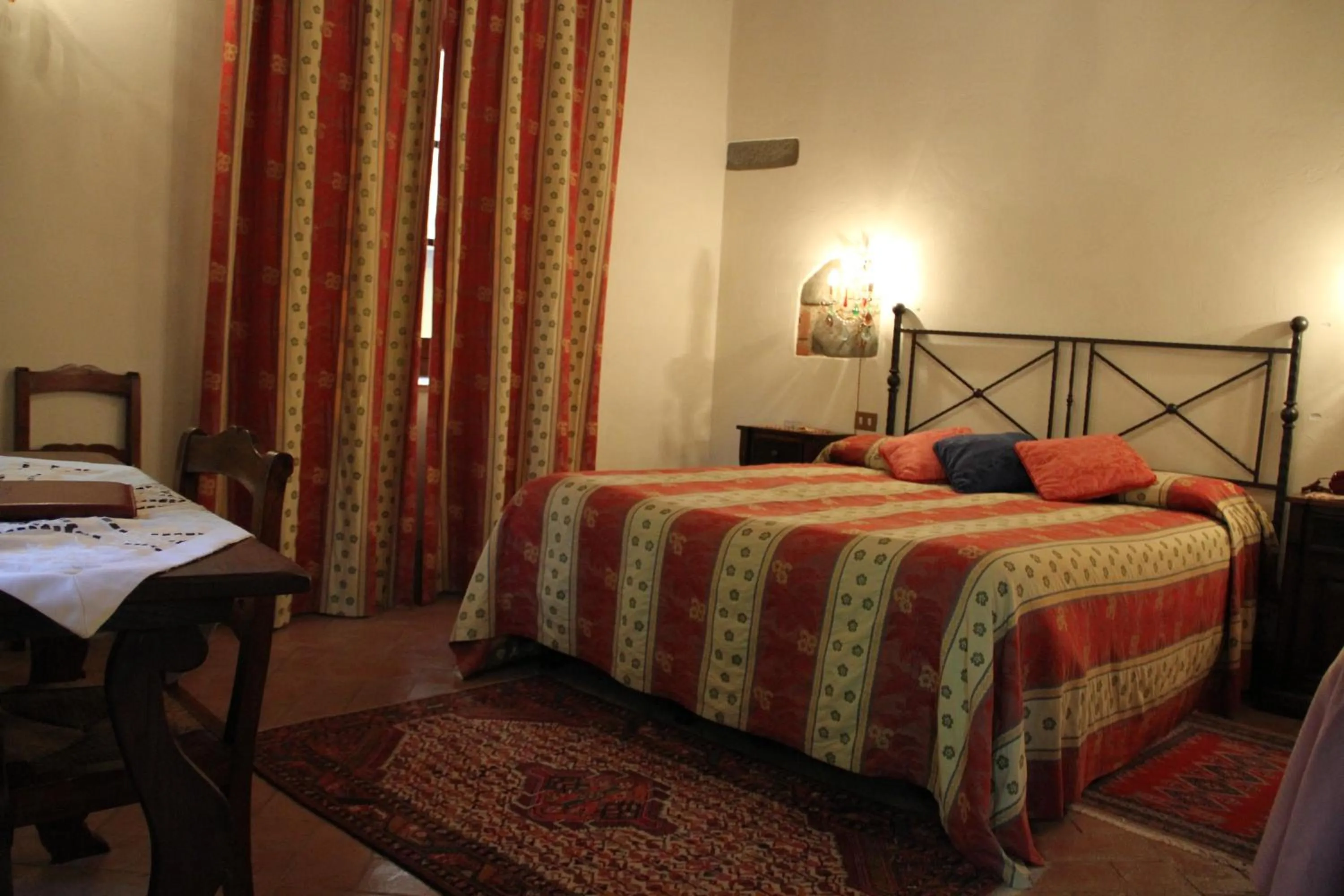 Bed in Villa Rigacci