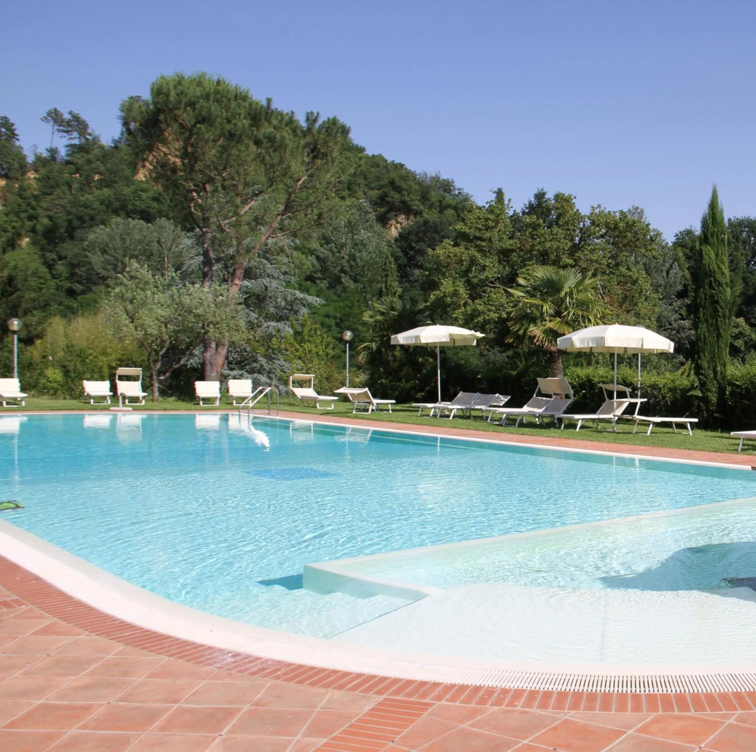 Balcony/Terrace in Villa Rigacci