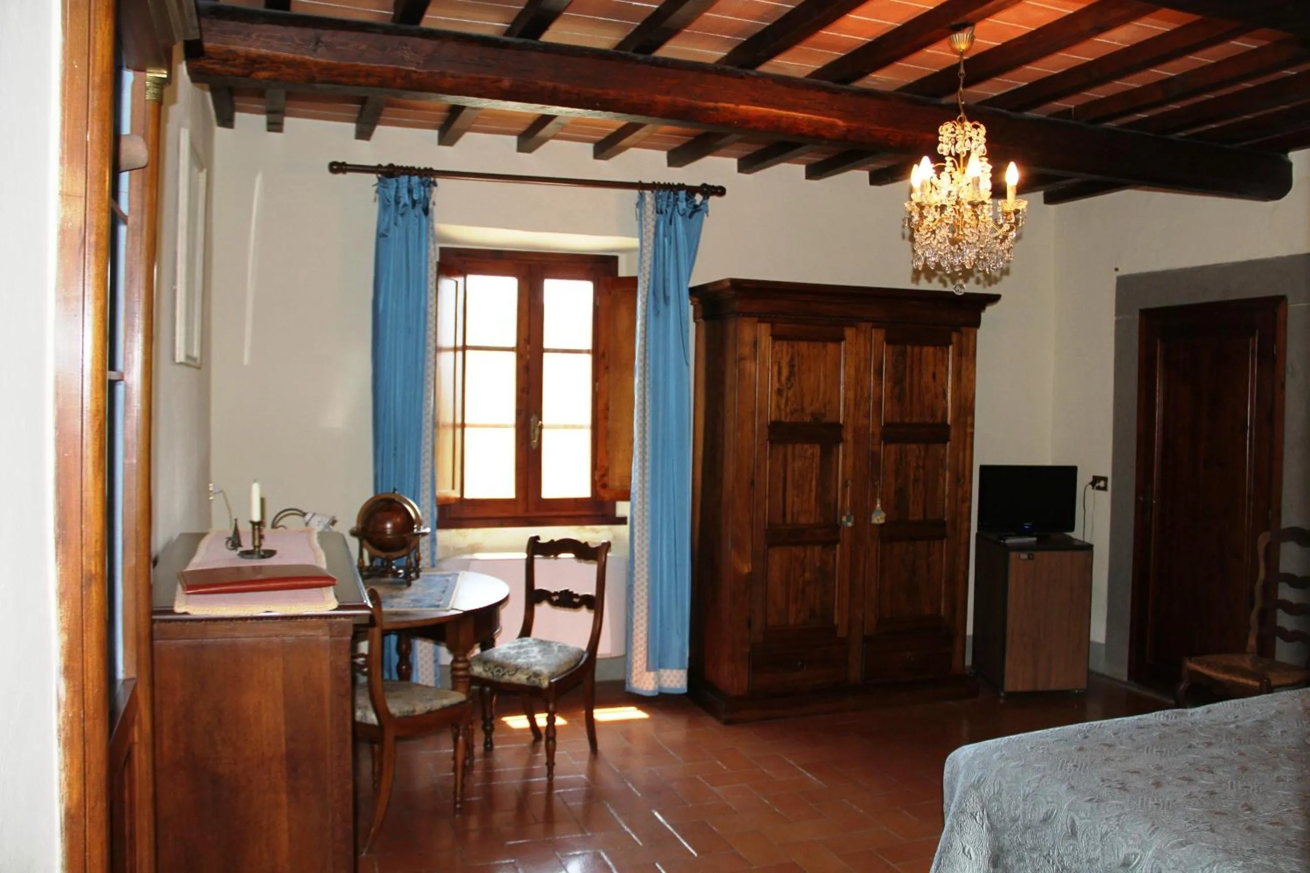 Seating area in Villa Rigacci