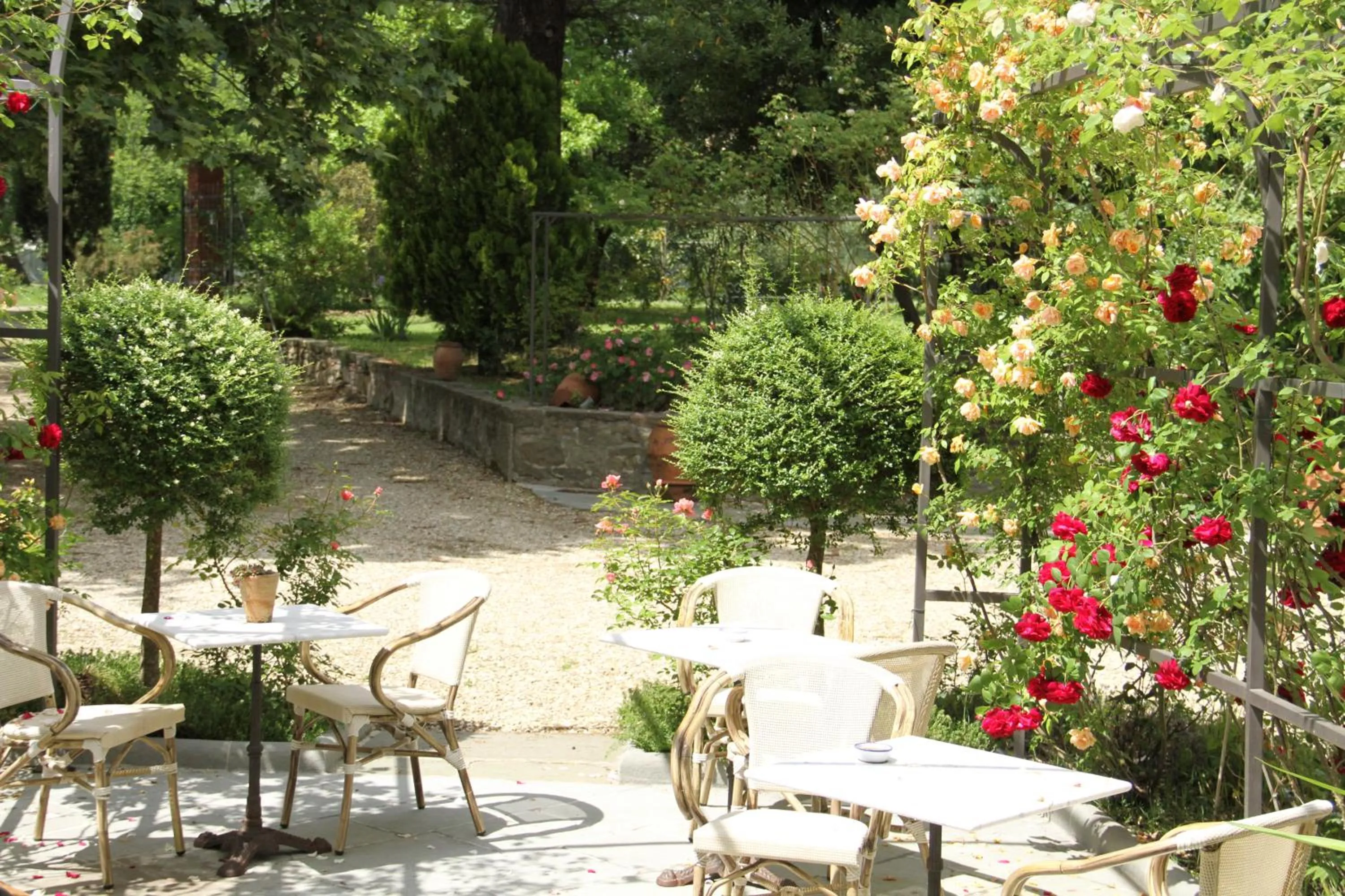 Communal lounge/ TV room in Villa Rigacci