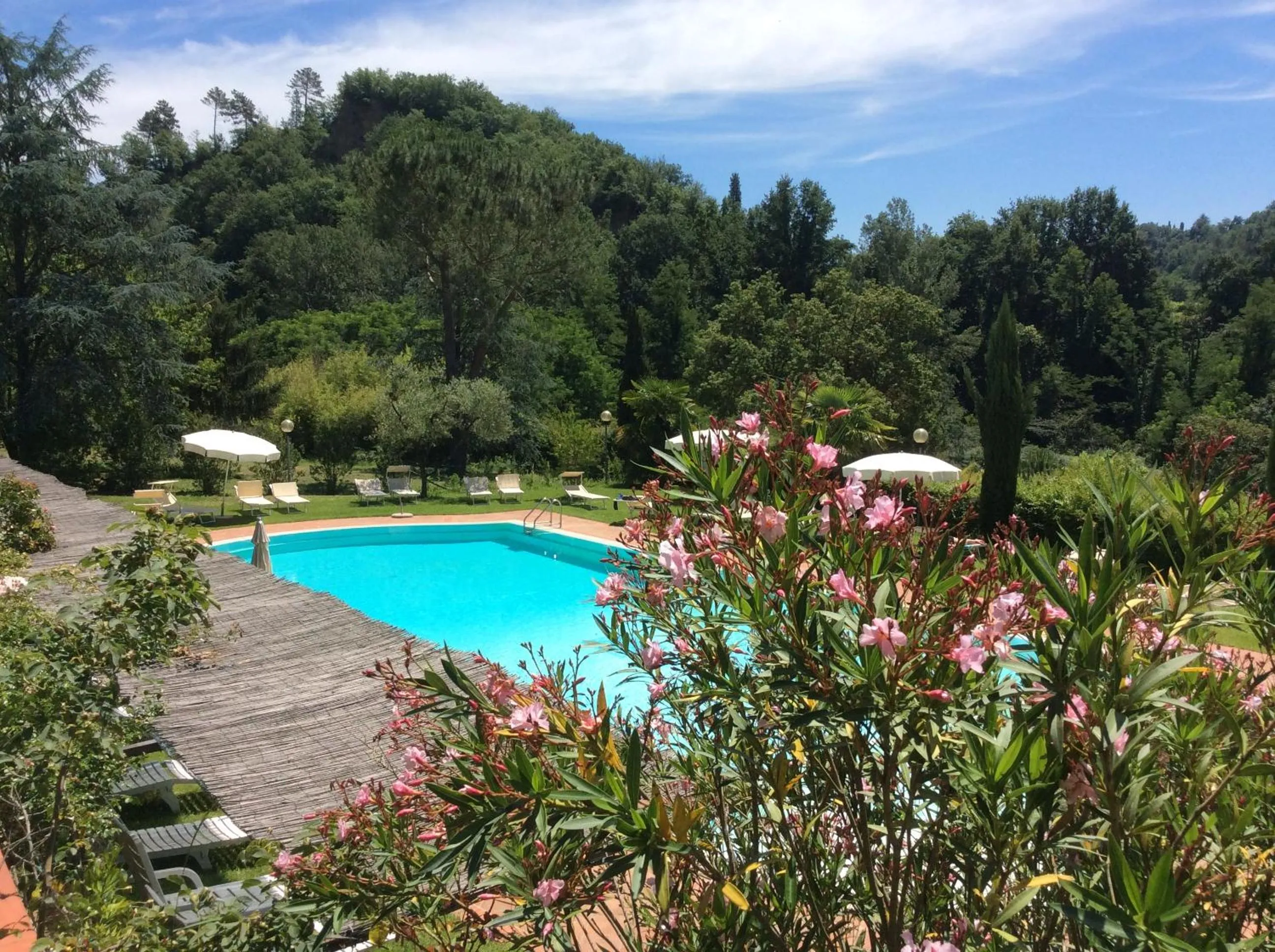 Balcony/Terrace in Villa Rigacci