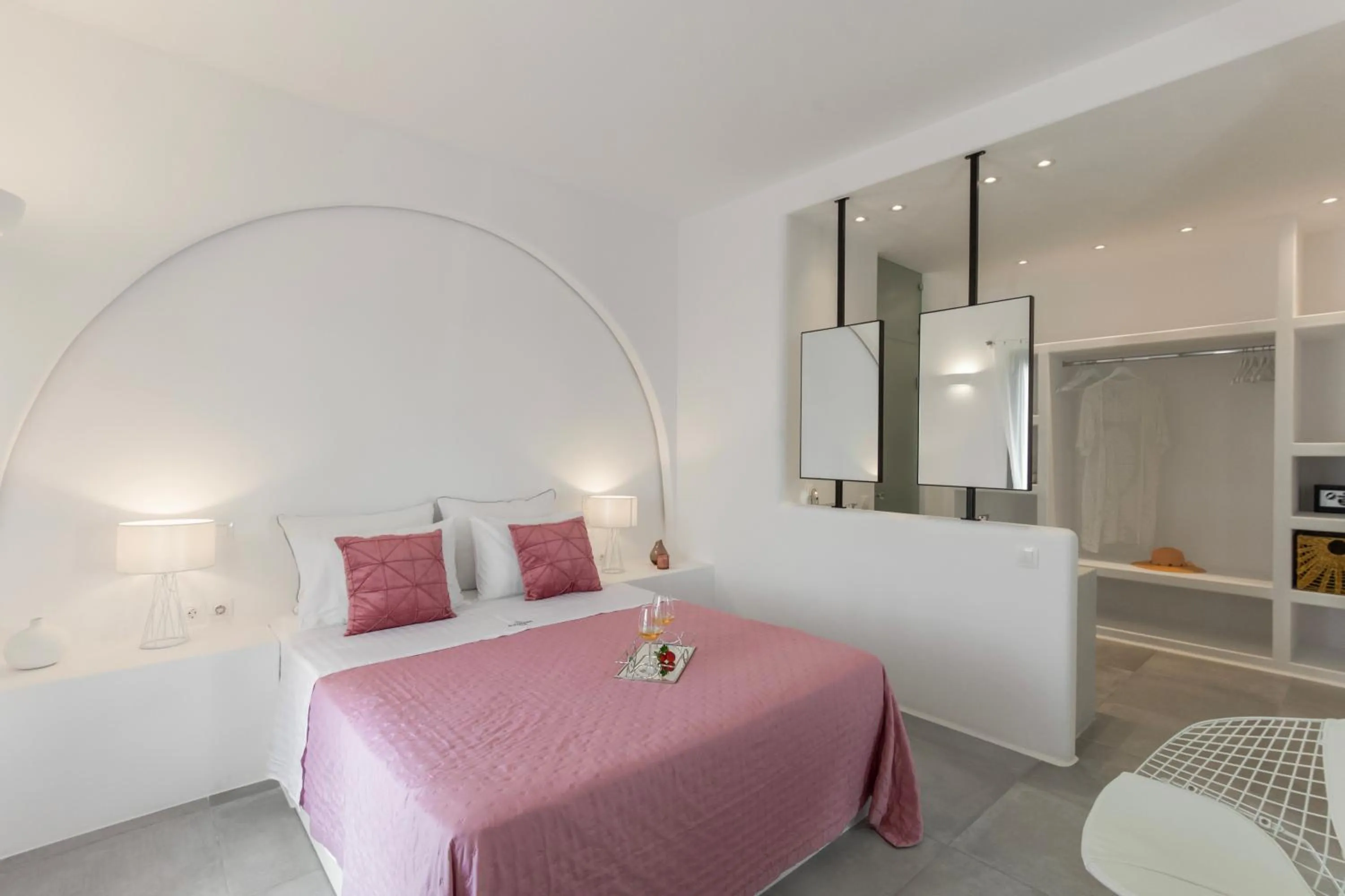 Bed in Alexander Suites