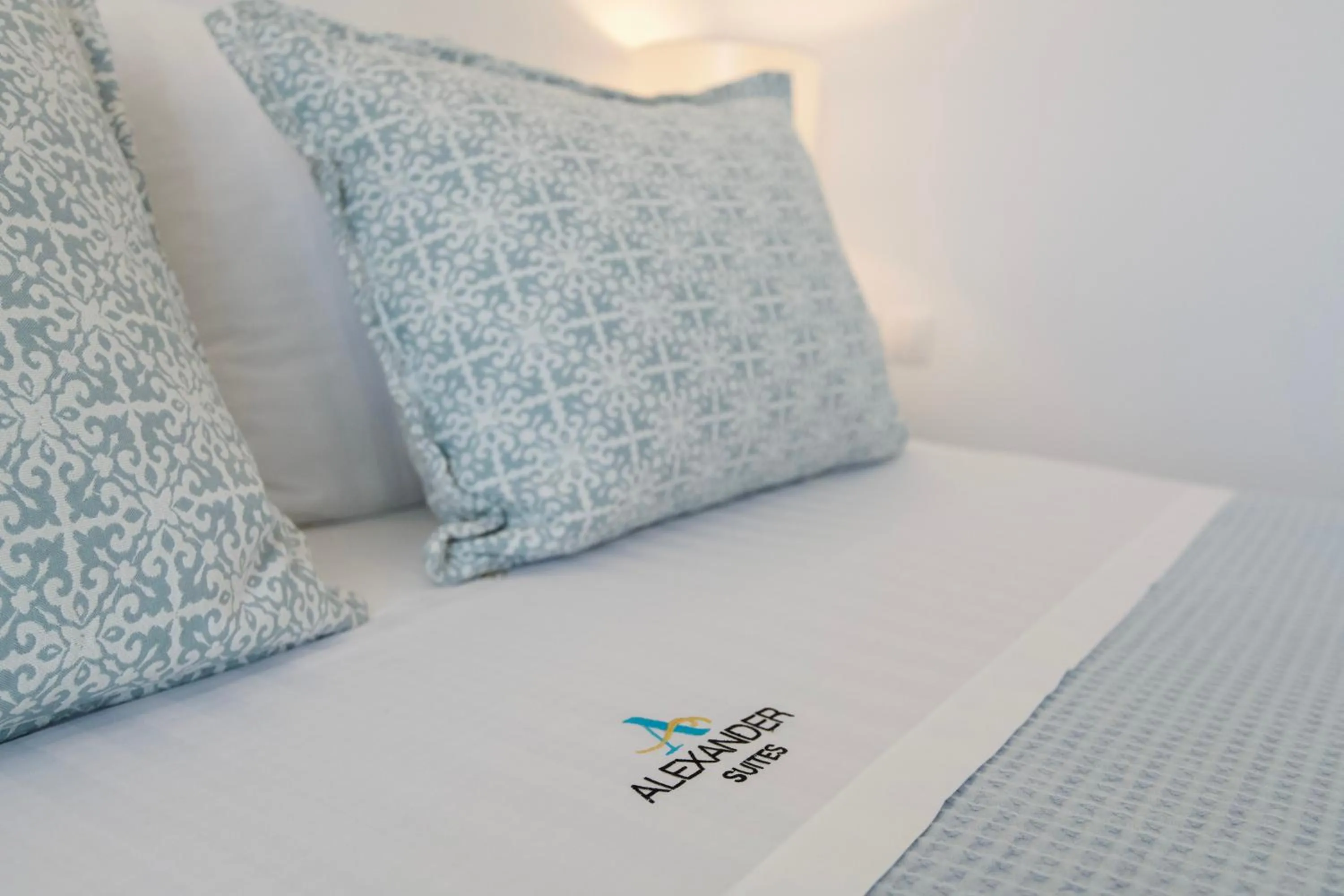 Bed in Alexander Suites