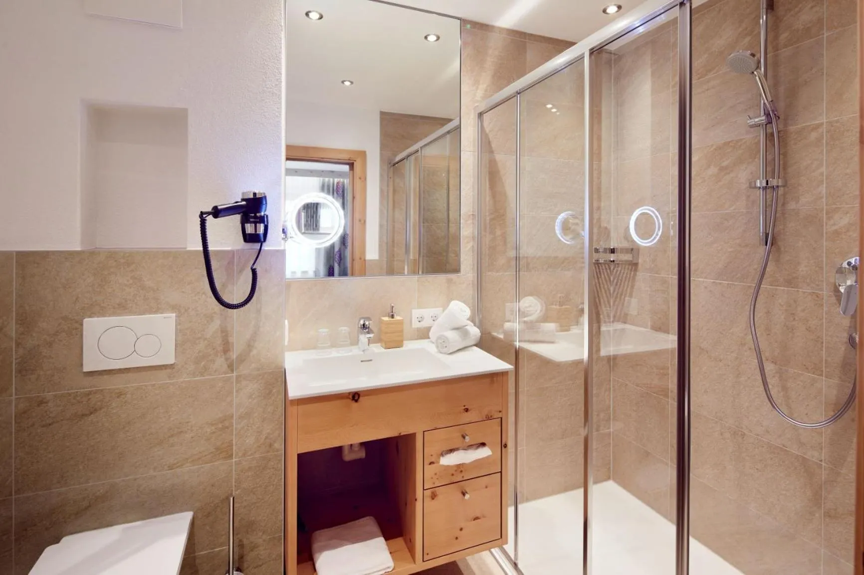 Bathroom in Hotel Gasthof Abelhof