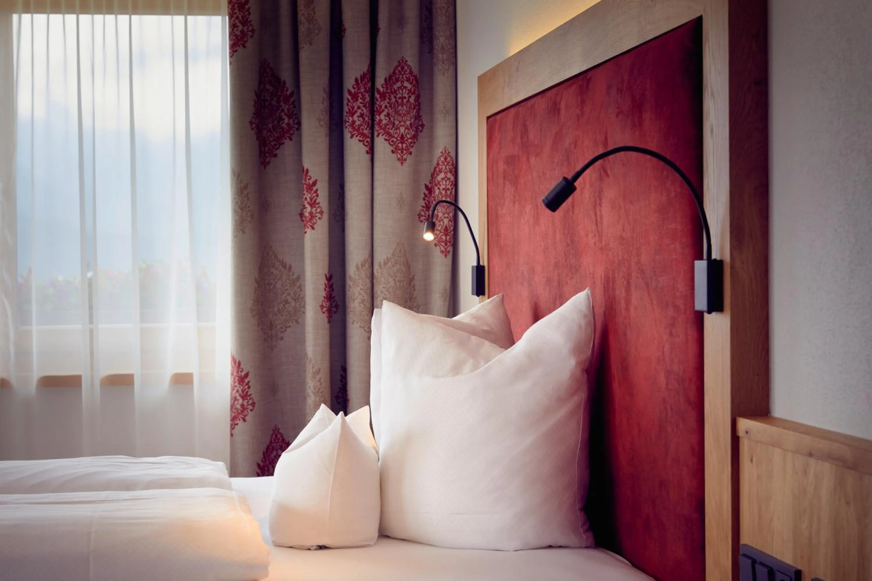 Photo of the whole room, Bed in Hotel Gasthof Abelhof