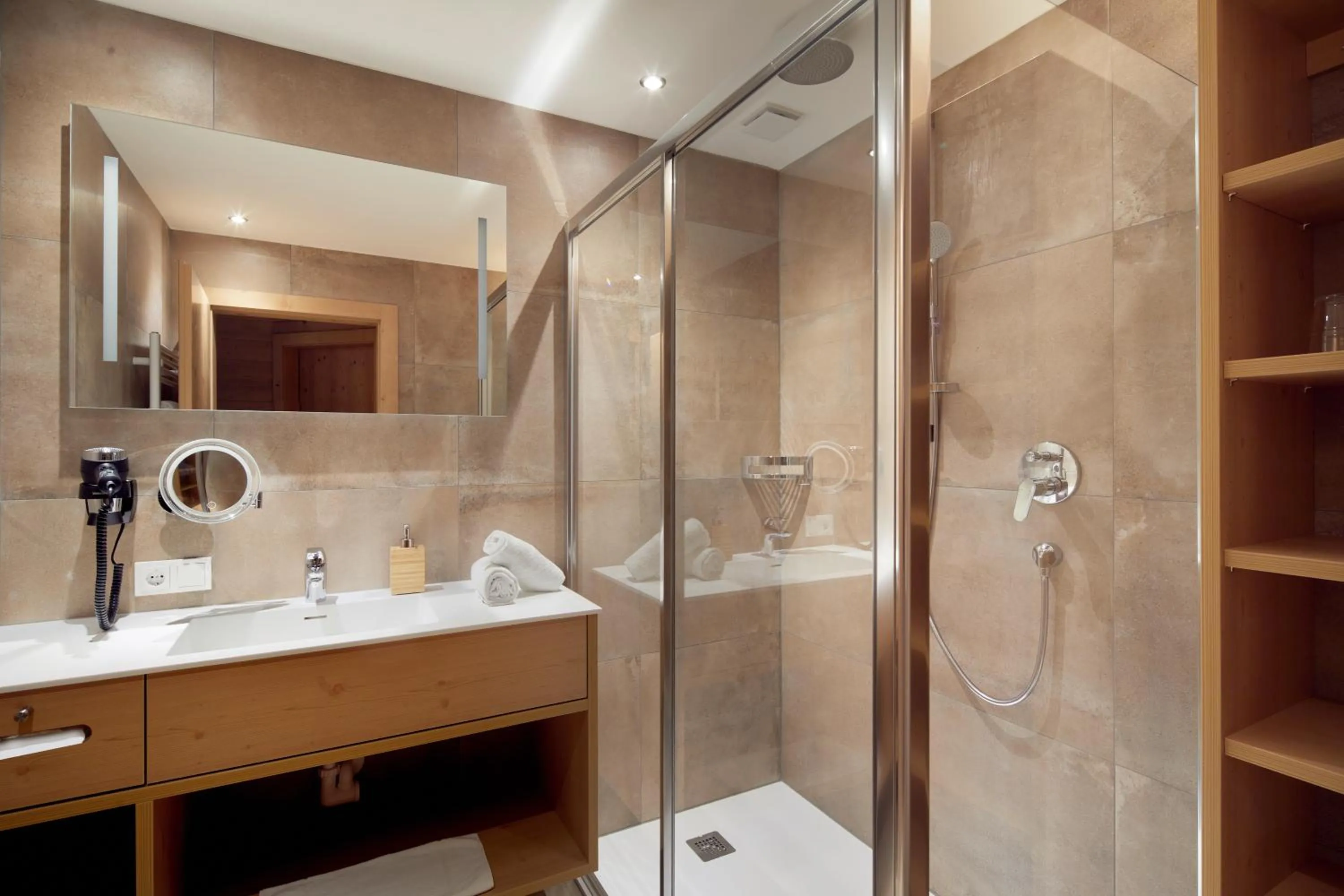 Bathroom in Hotel Gasthof Abelhof