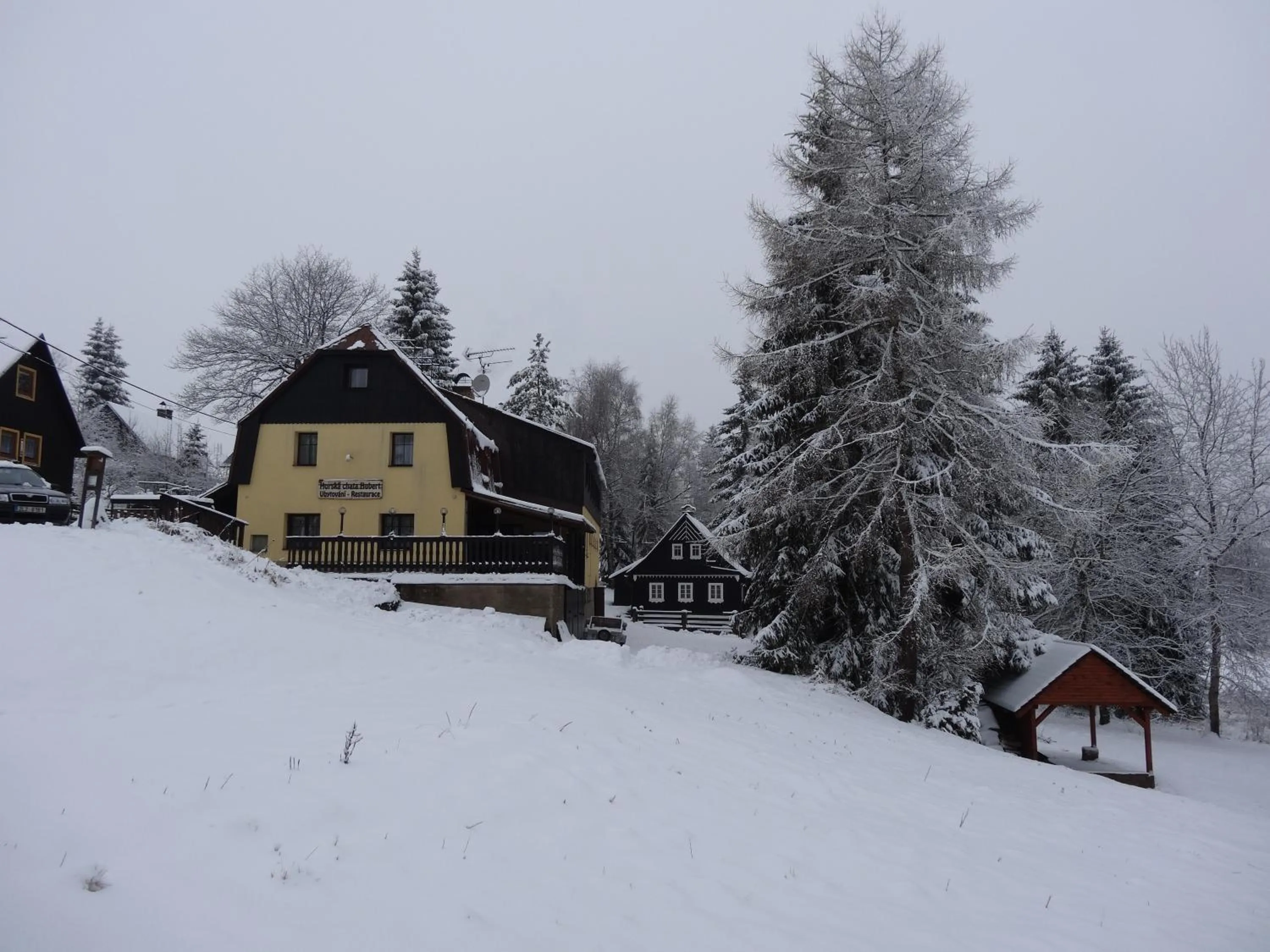 Facade/entrance in Horská chata Hubert