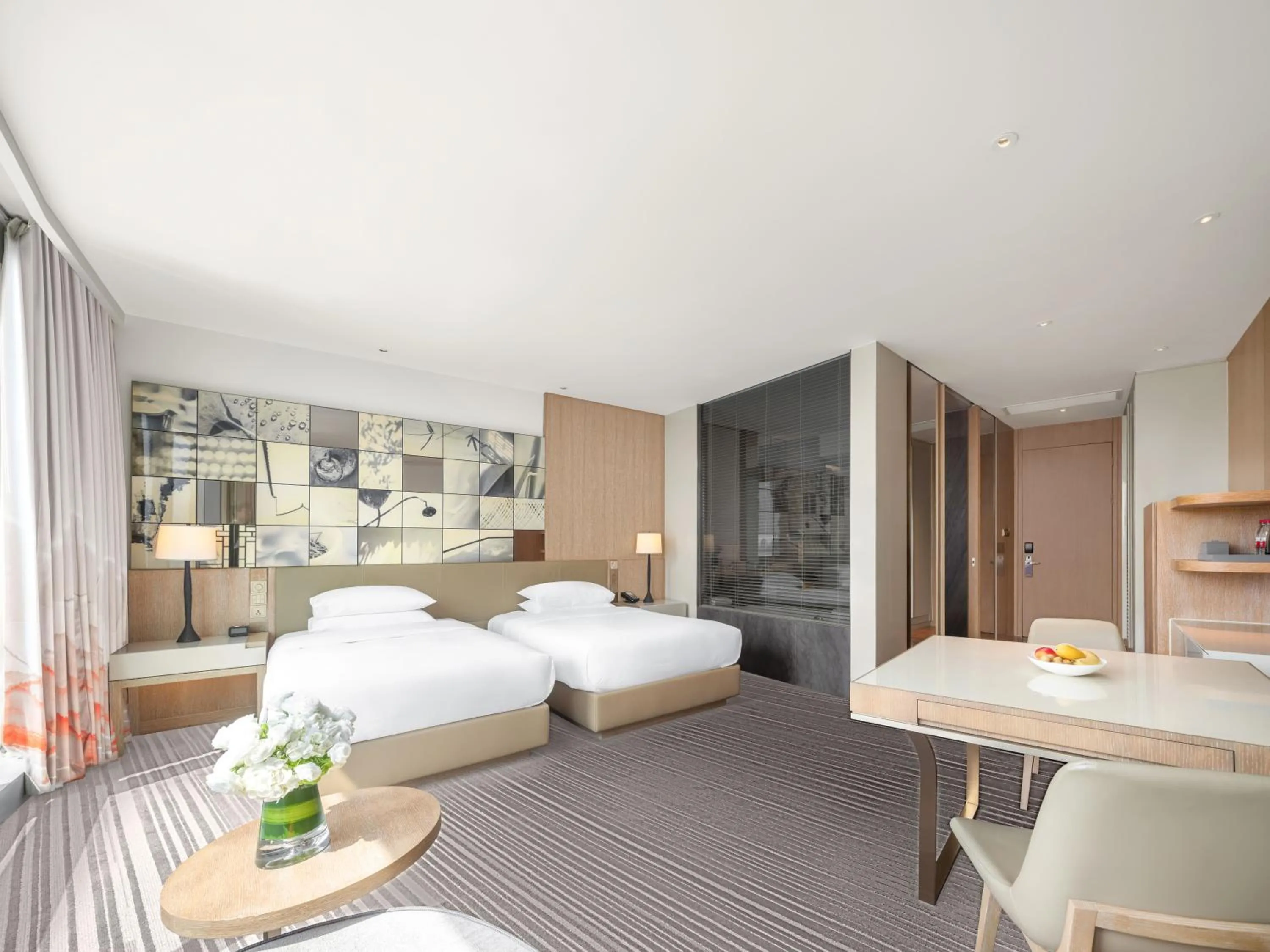 Bed in Hyatt Regency Suzhou