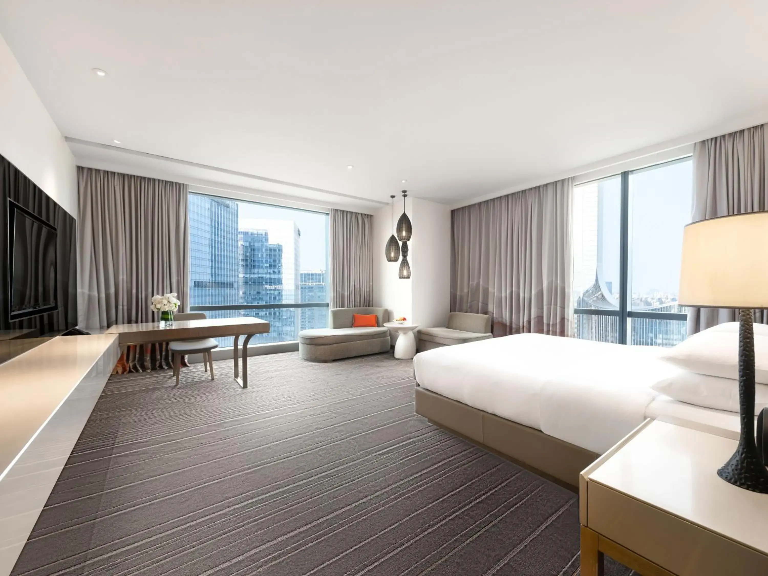 Bed in Hyatt Regency Suzhou Bed in Hyatt Regency Suzhou