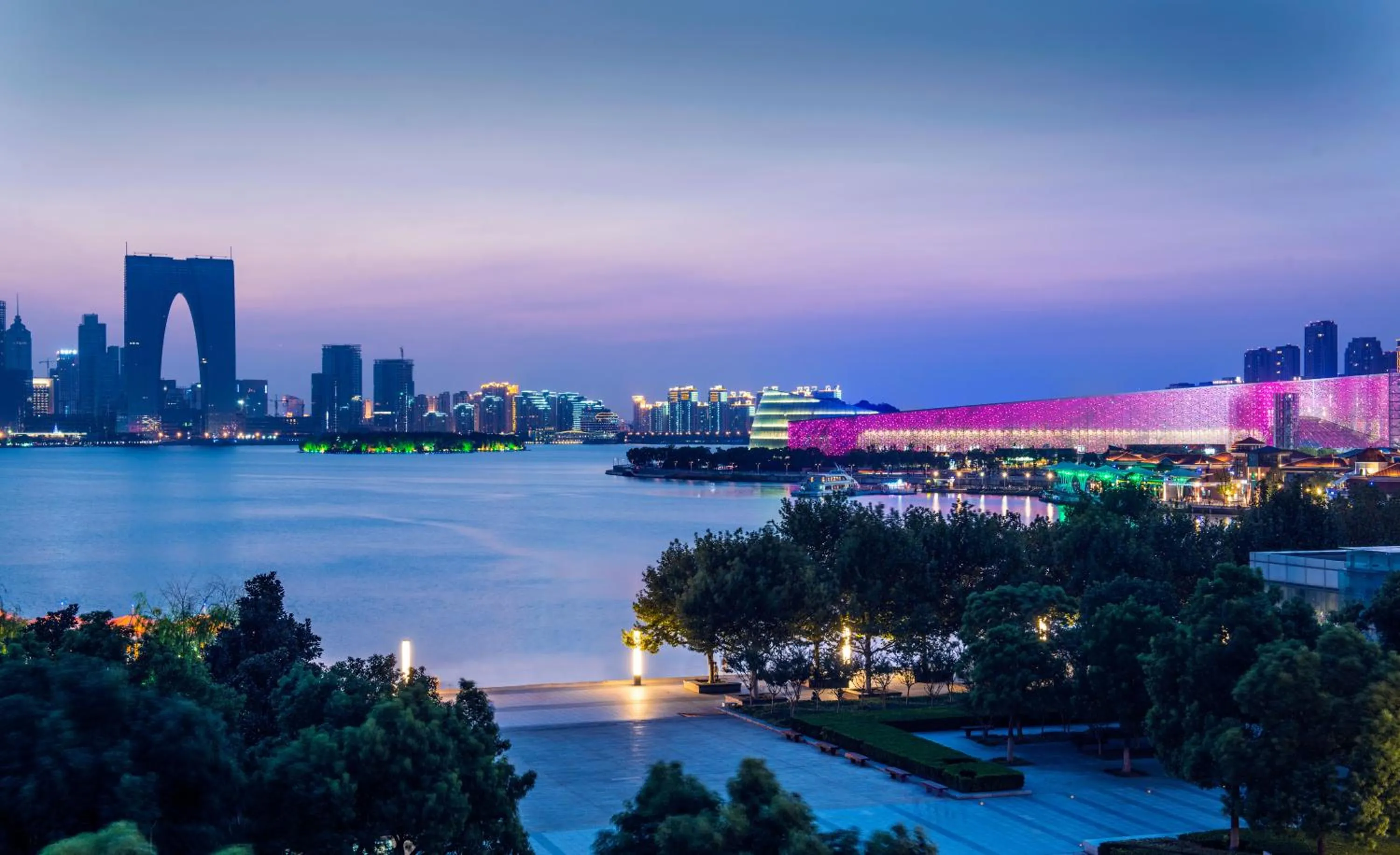 Property building in Hyatt Regency Suzhou