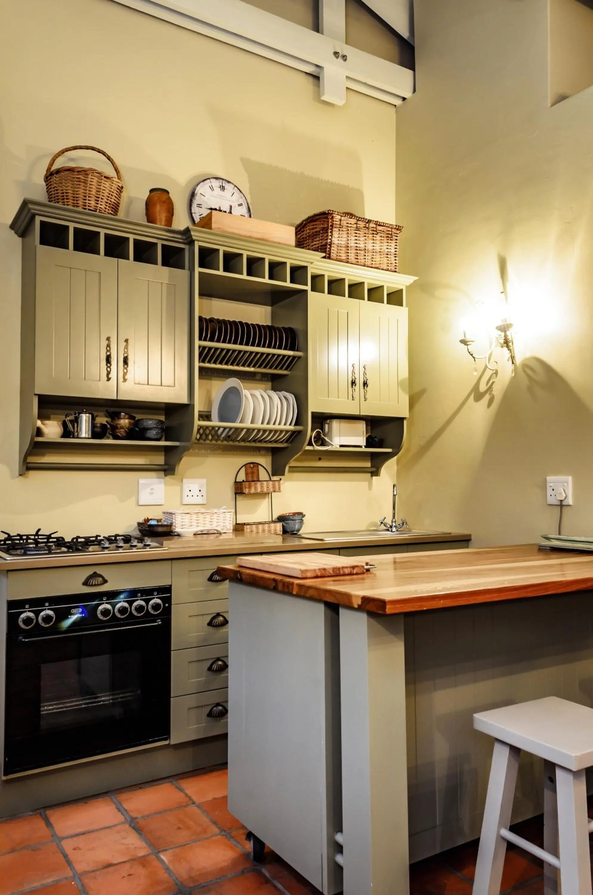 Kitchen or kitchenette in First Avenue Guesthouse