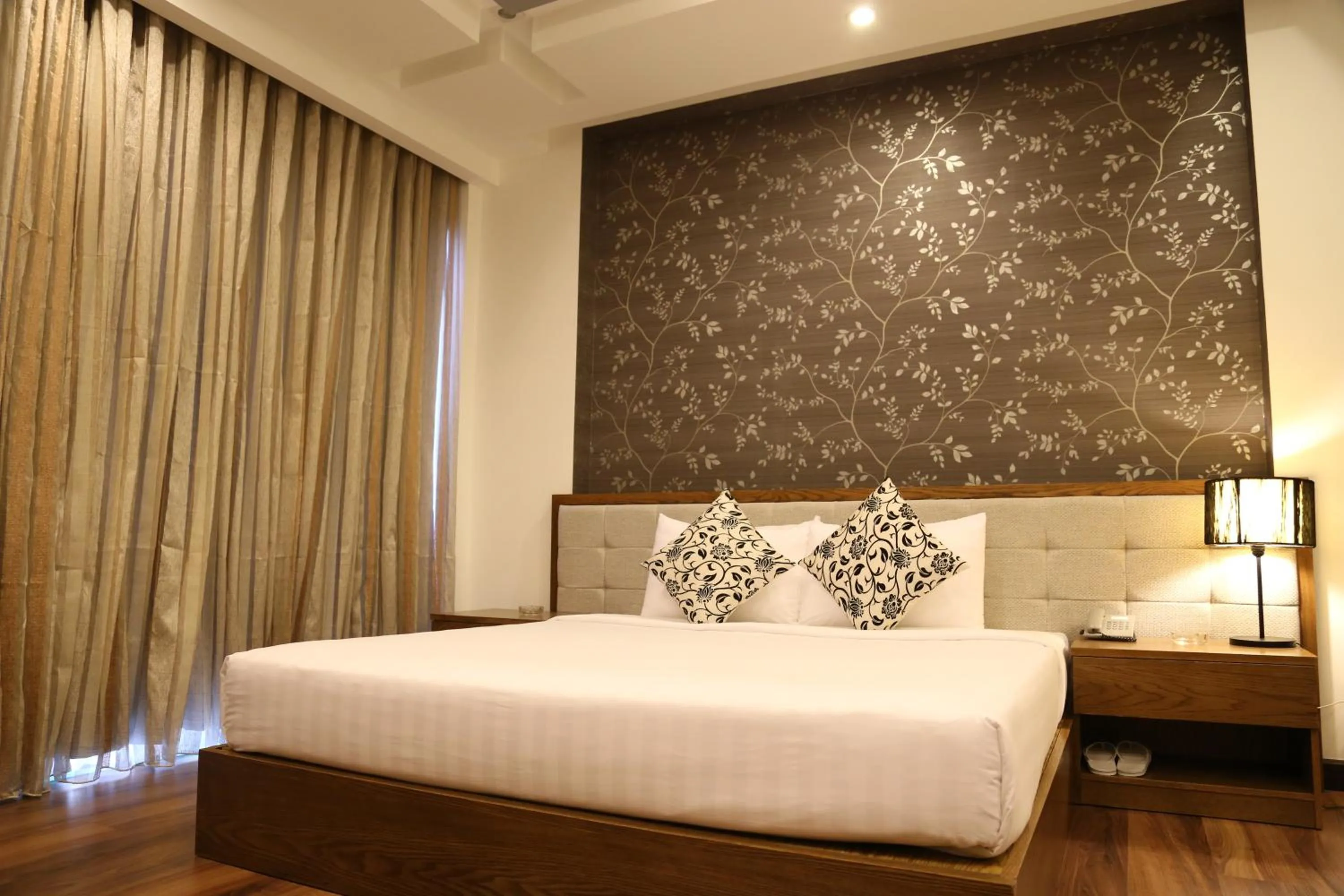 Bed in Valentine Hotel