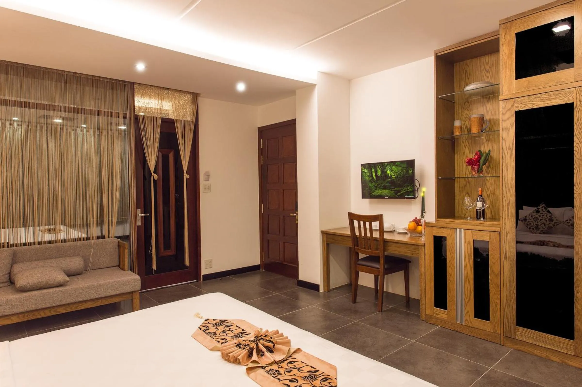 Bed in Valentine Hotel