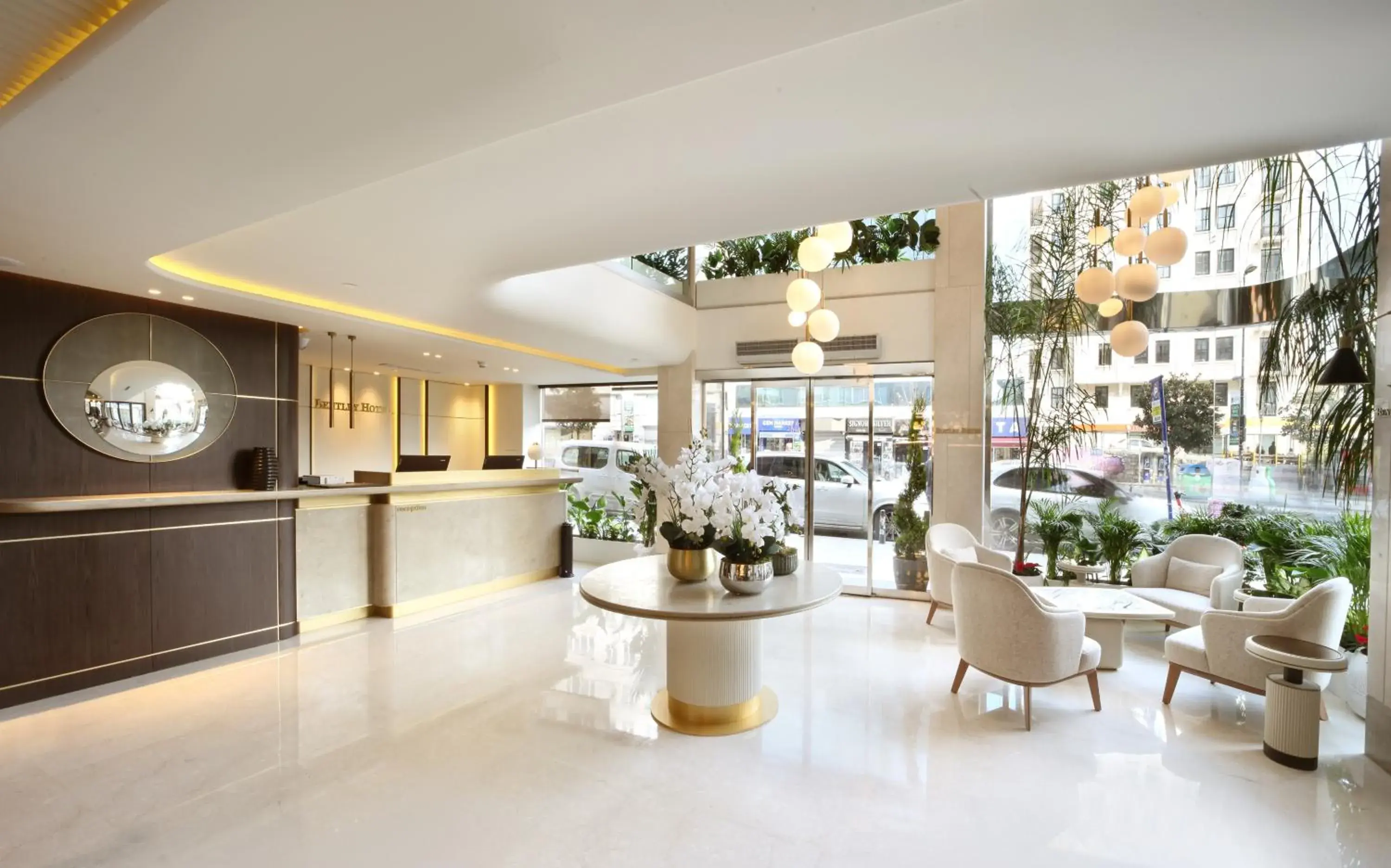 Lobby or reception in Bentley Hotel Bosphorus - Special Class Lobby or reception in Bentley Hotel Bosphorus - Special Class