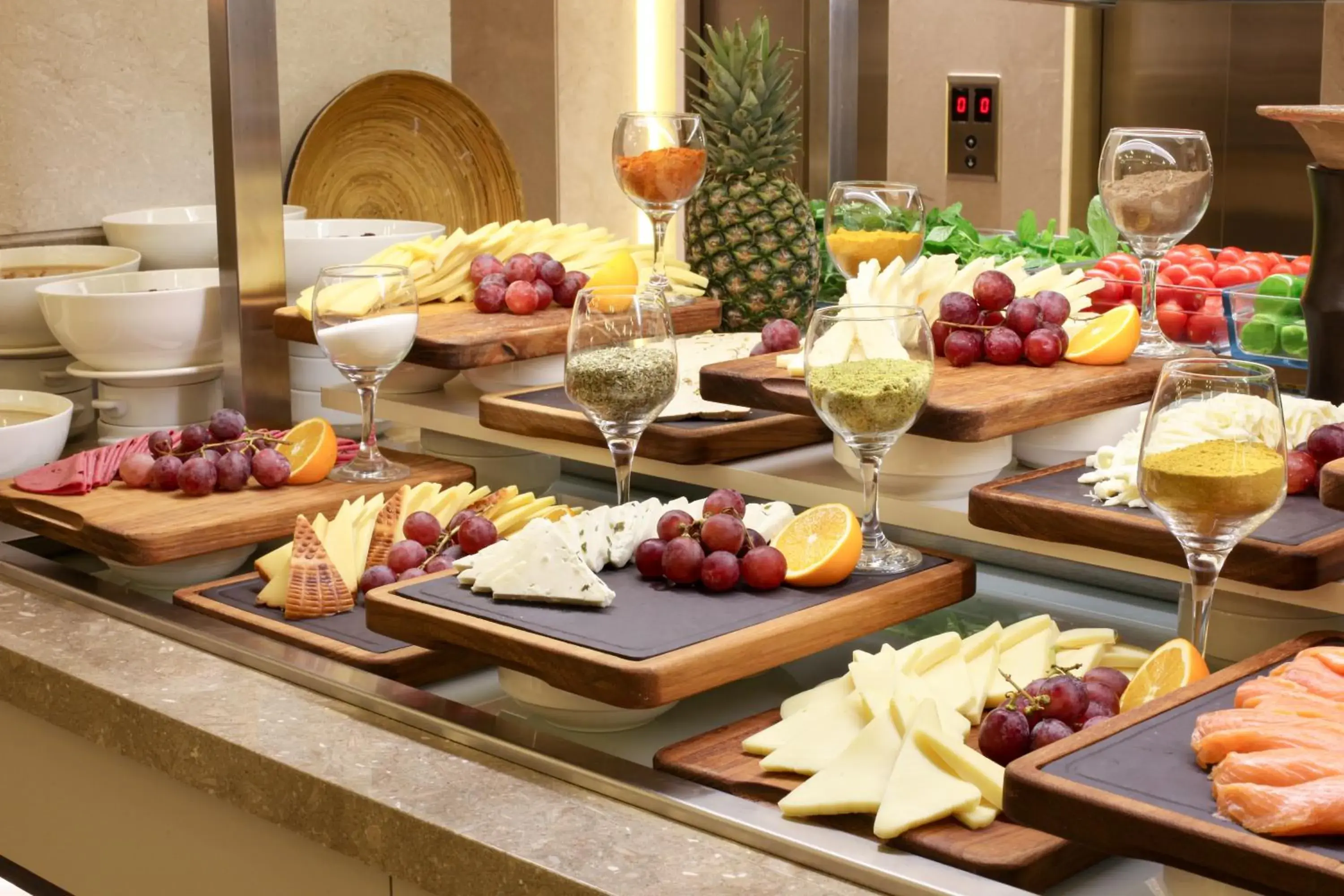Buffet breakfast in Bentley Hotel Bosphorus - Special Class Buffet breakfast in Bentley Hotel Bosphorus - Special Class