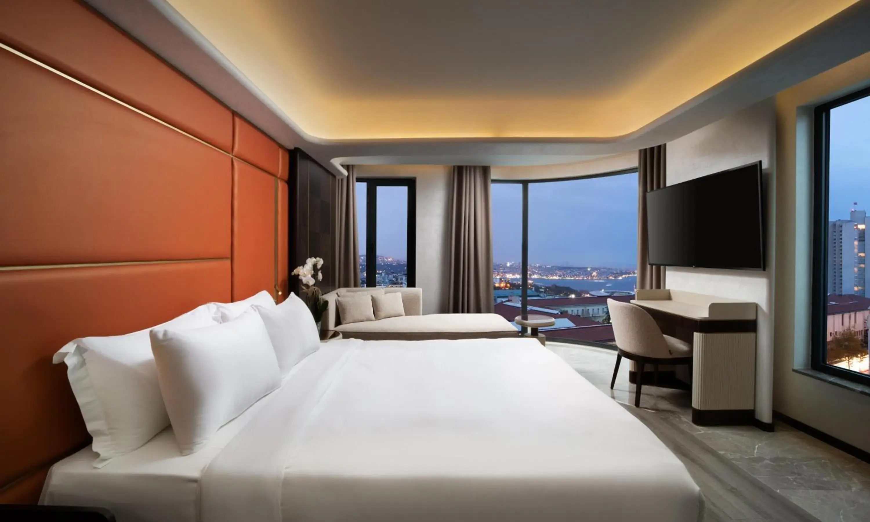 Photo of the whole room, Bed in Bentley Hotel Bosphorus - Special Class Photo of the whole room, Bed in Bentley Hotel Bosphorus - Special Class