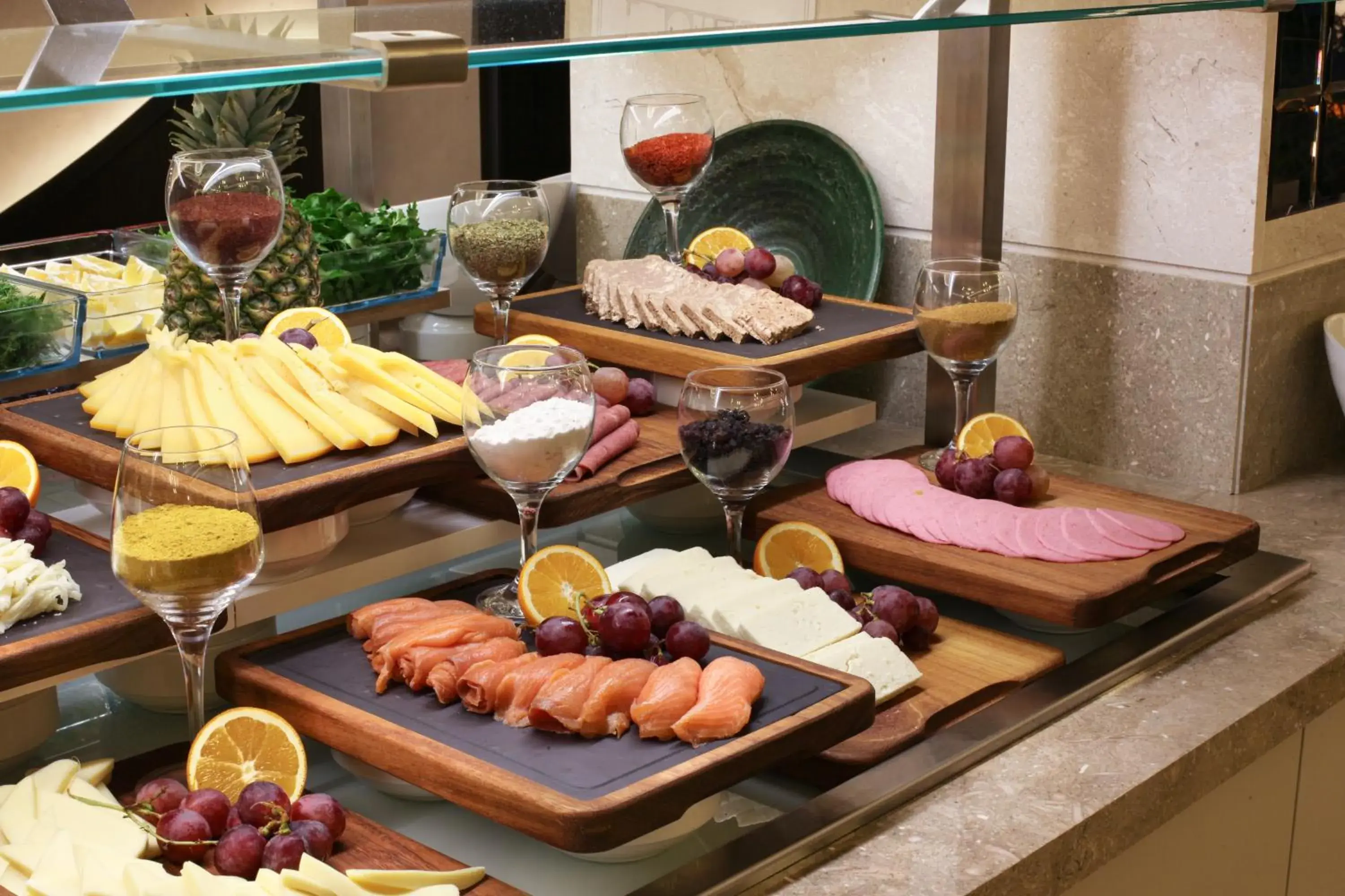 Buffet breakfast in Bentley Hotel Bosphorus - Special Class Buffet breakfast in Bentley Hotel Bosphorus - Special Class
