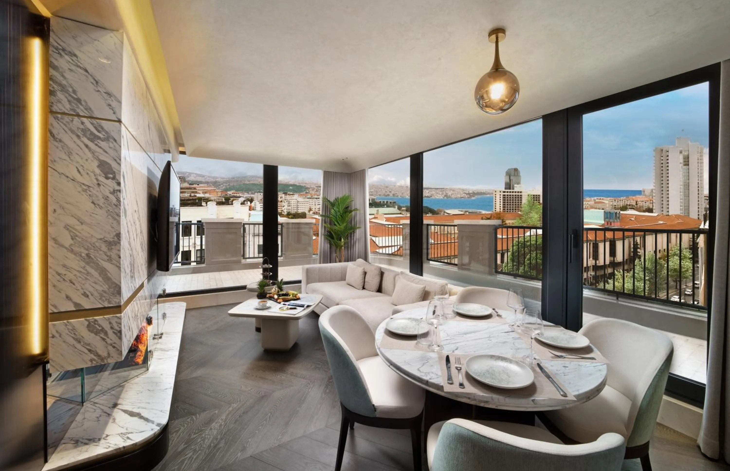 Living room in Bentley Hotel Bosphorus - Special Class