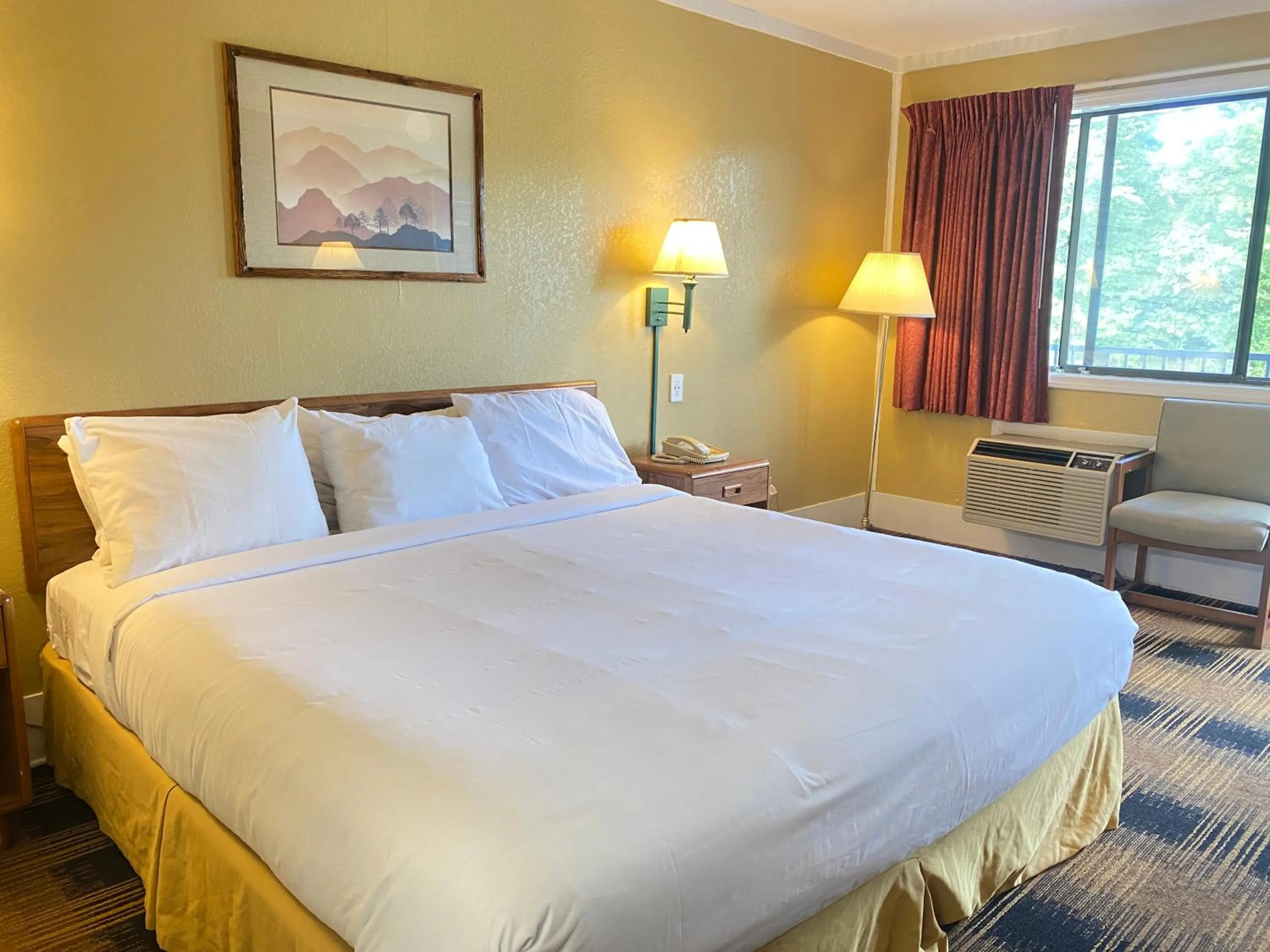 Bed in Smokies Inn - New Linens & Ultrafast WIFI - Friendliest Hospitality Guaranteed!